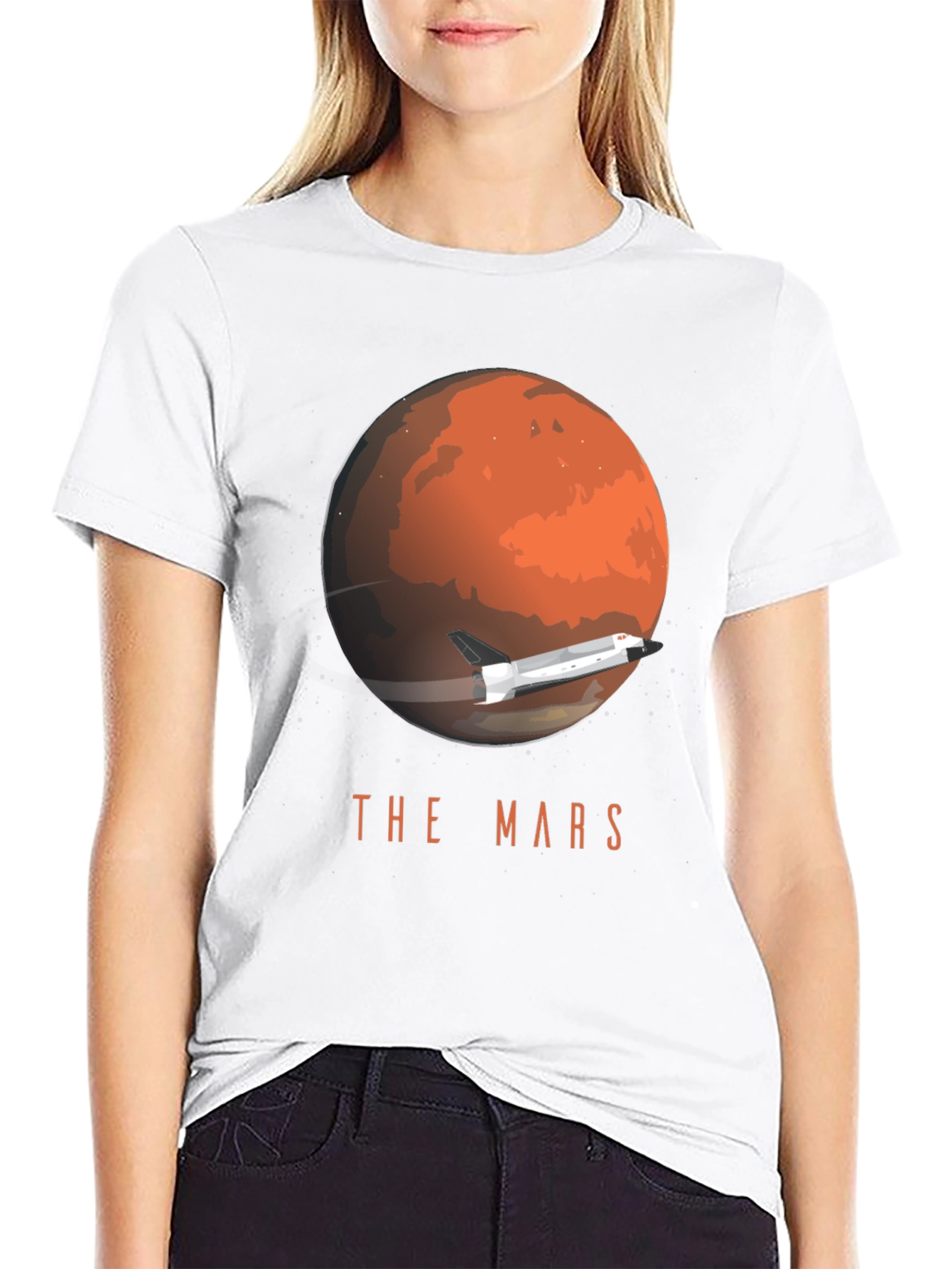 The Mars Graphic Tee - Space Exploration T-Shirt