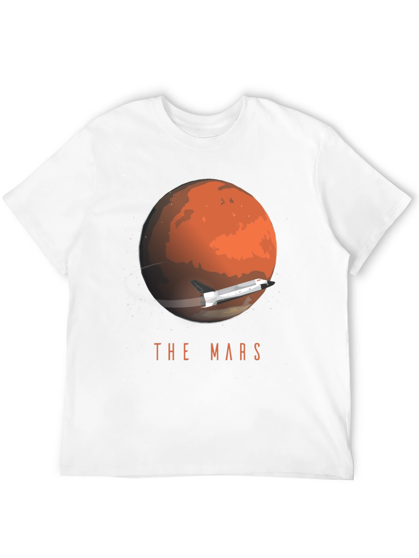 The Mars Graphic Tee - Space Exploration T-Shirt