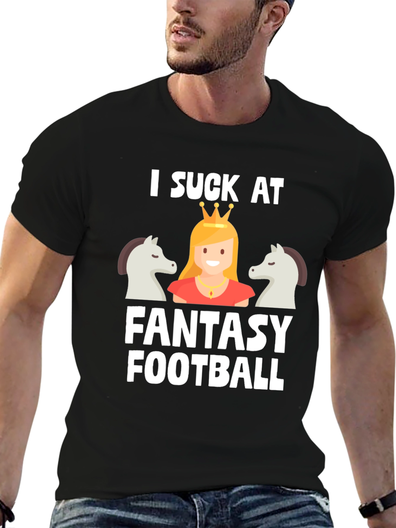 I Suck at Fantasy Football T-Shirt