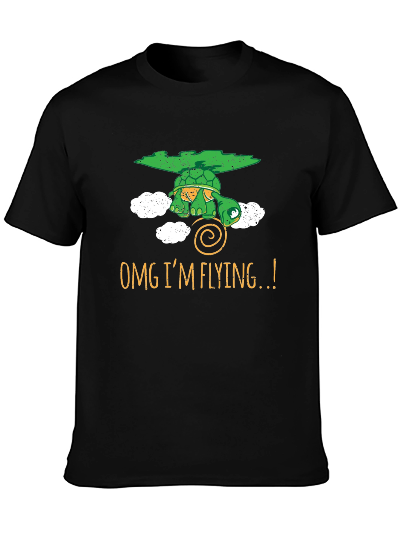 Flying Turtle Graphic Tee
