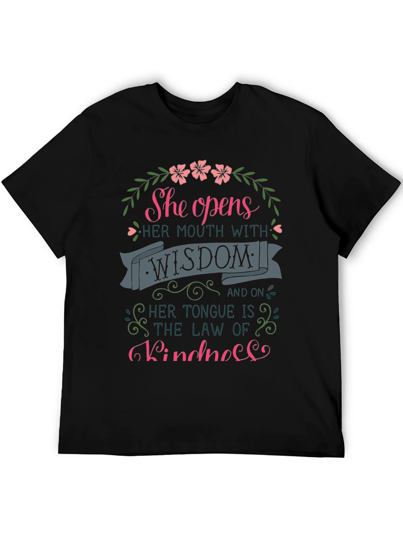 She Opens Her Mouth With Wisdom T-Shirt