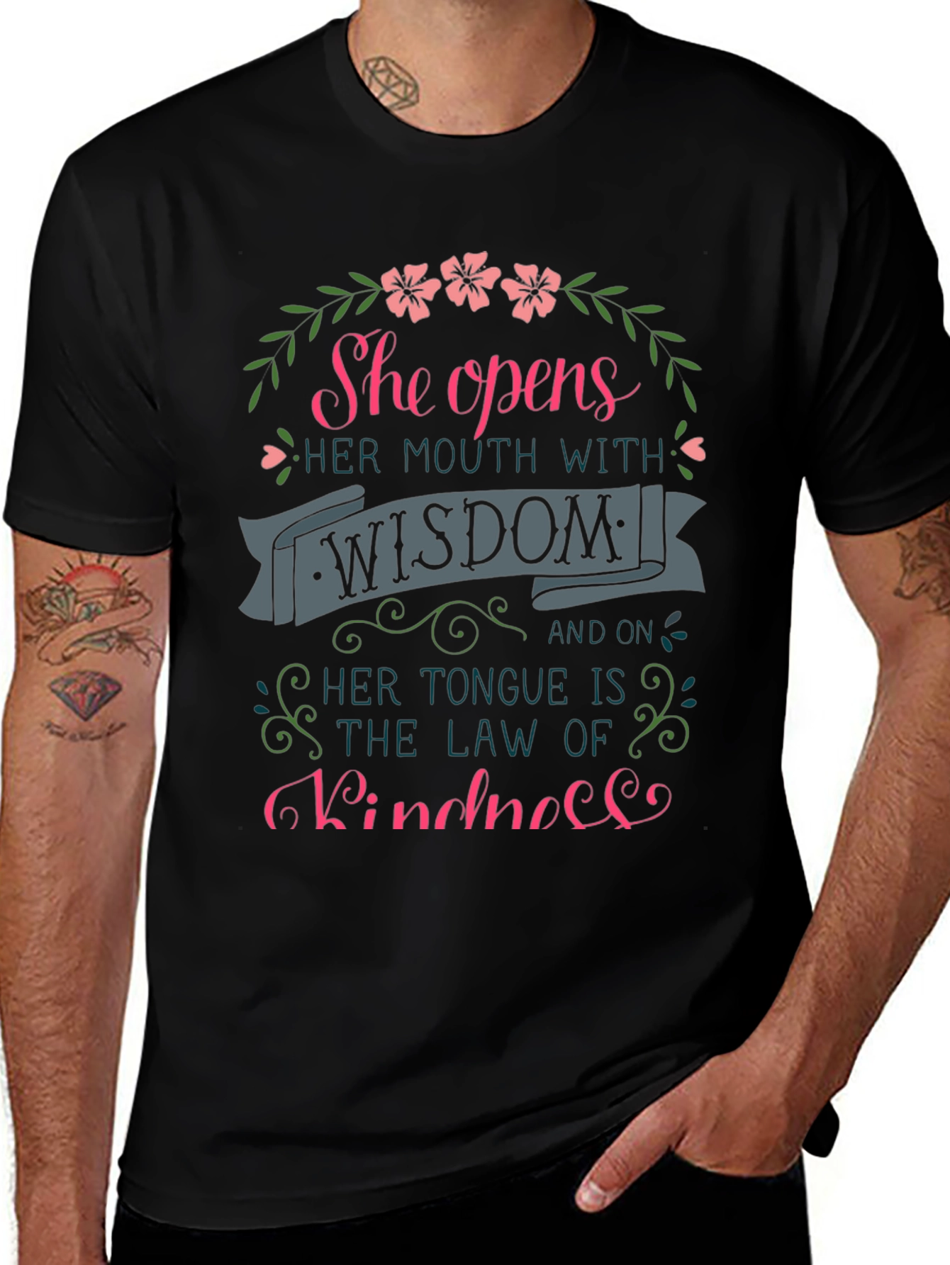 She Opens Her Mouth With Wisdom T-Shirt