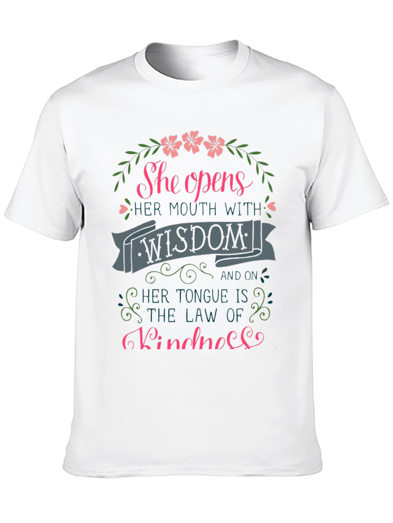 She Opens Her Mouth With Wisdom T-Shirt