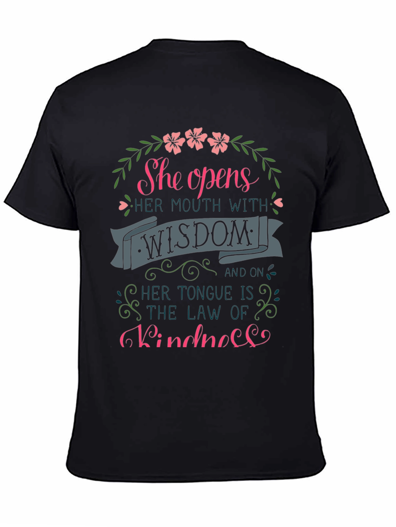 She Opens Her Mouth With Wisdom T-Shirt