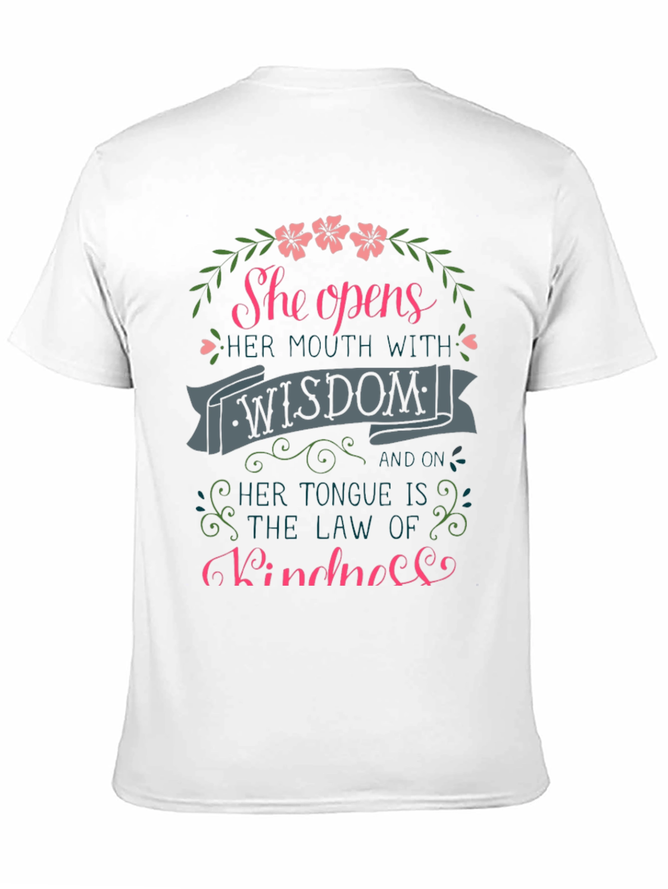She Opens Her Mouth With Wisdom T-Shirt