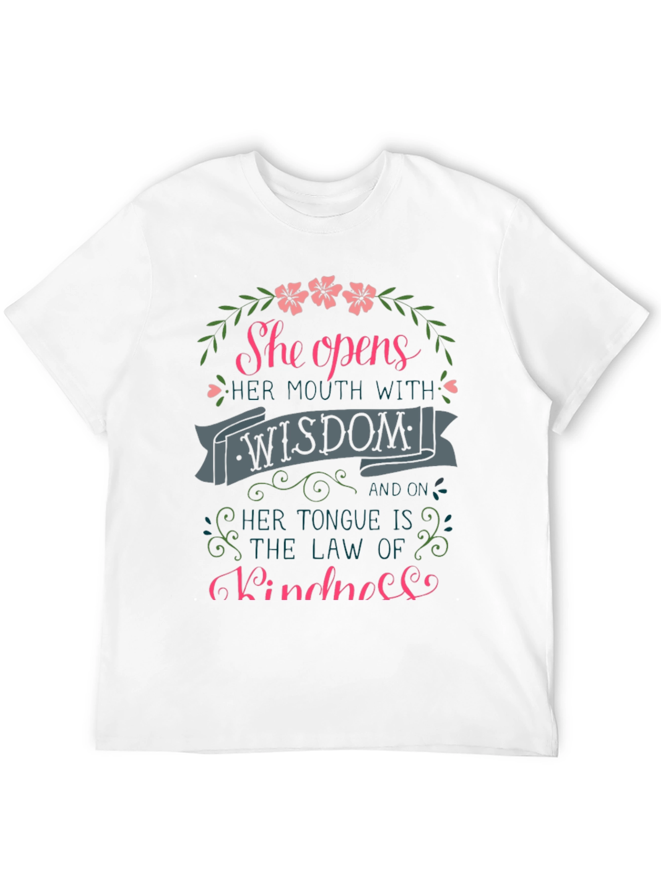 She Opens Her Mouth With Wisdom T-Shirt