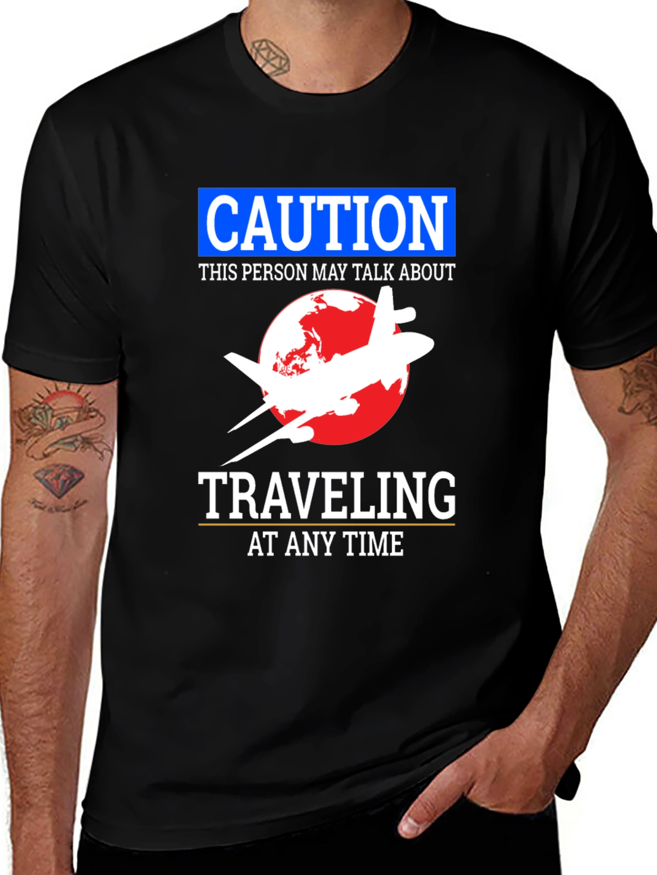 Caution Traveling T-Shirt