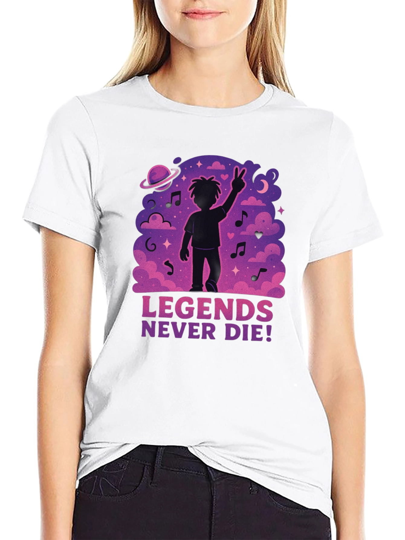 Legends Never Die Graphic T-Shirt