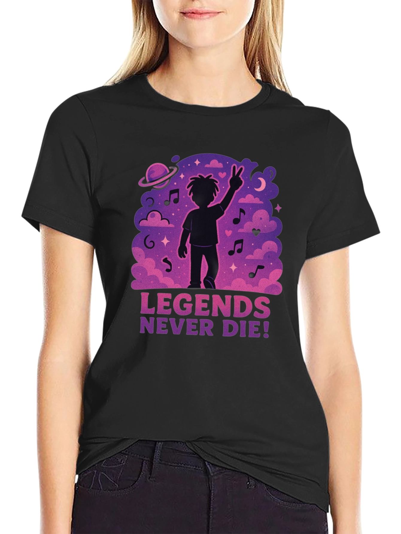 Legends Never Die Graphic T-Shirt