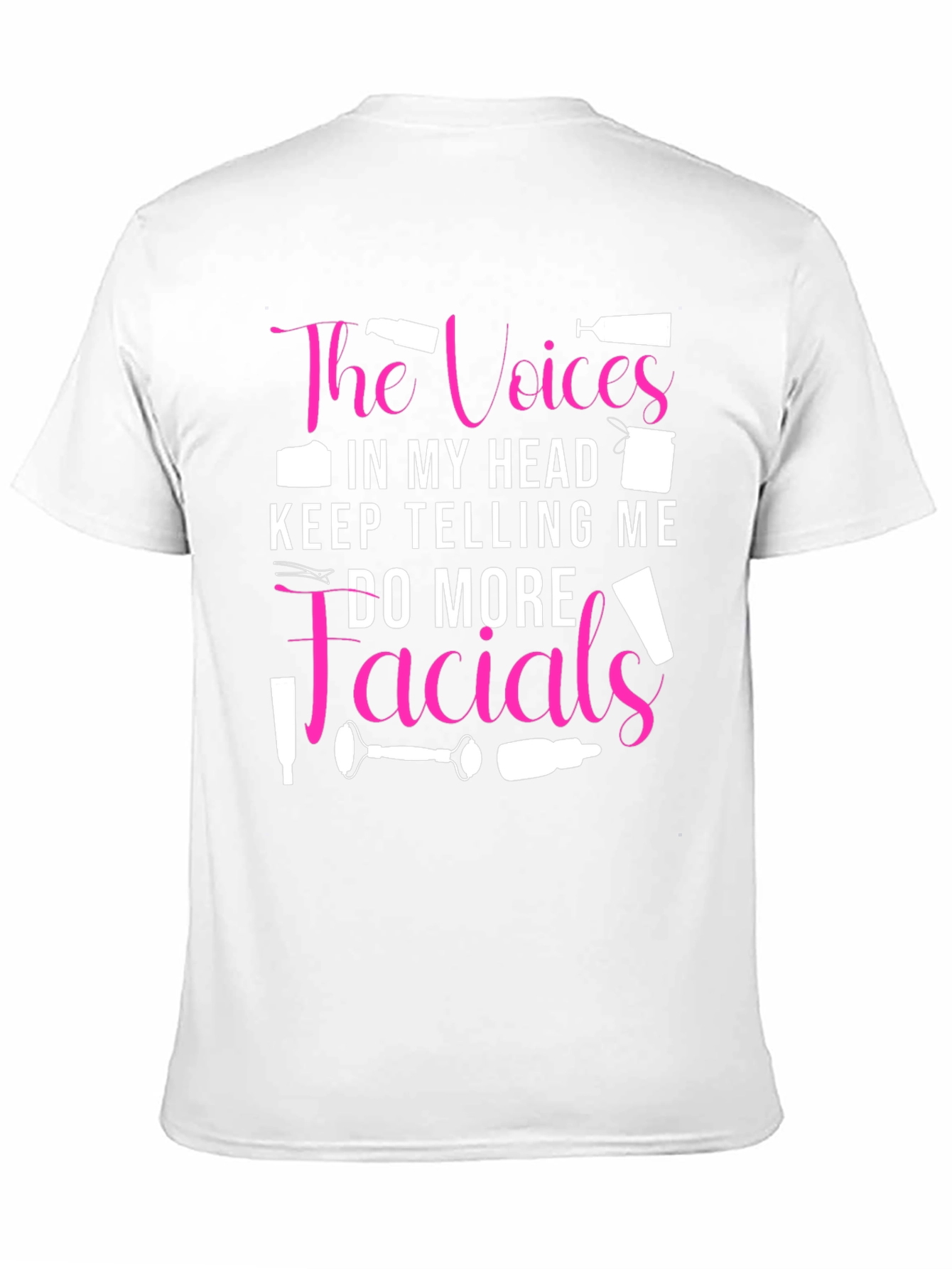 Voices in My Head Facials Graphic Tee