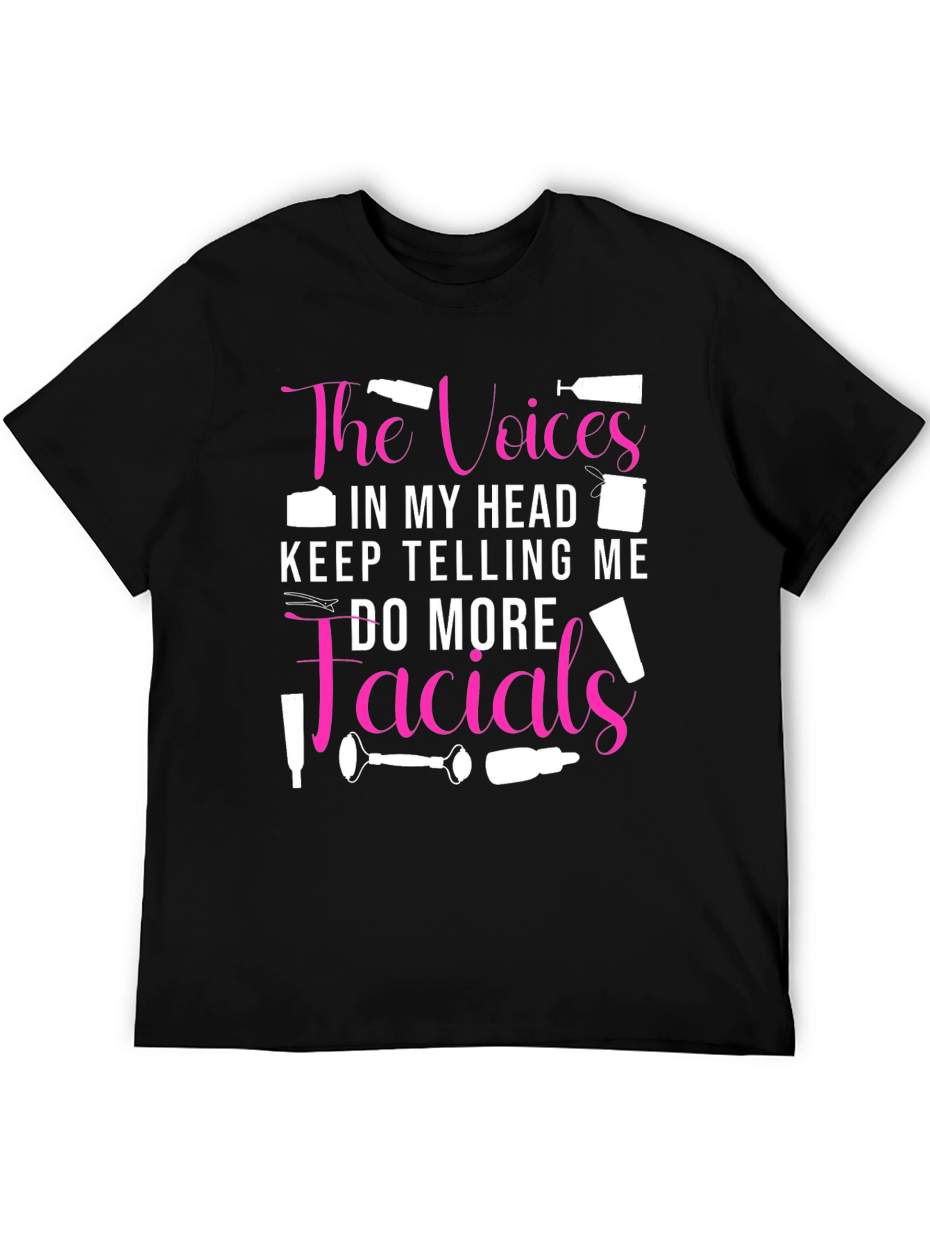 Voices in My Head Facials Graphic Tee