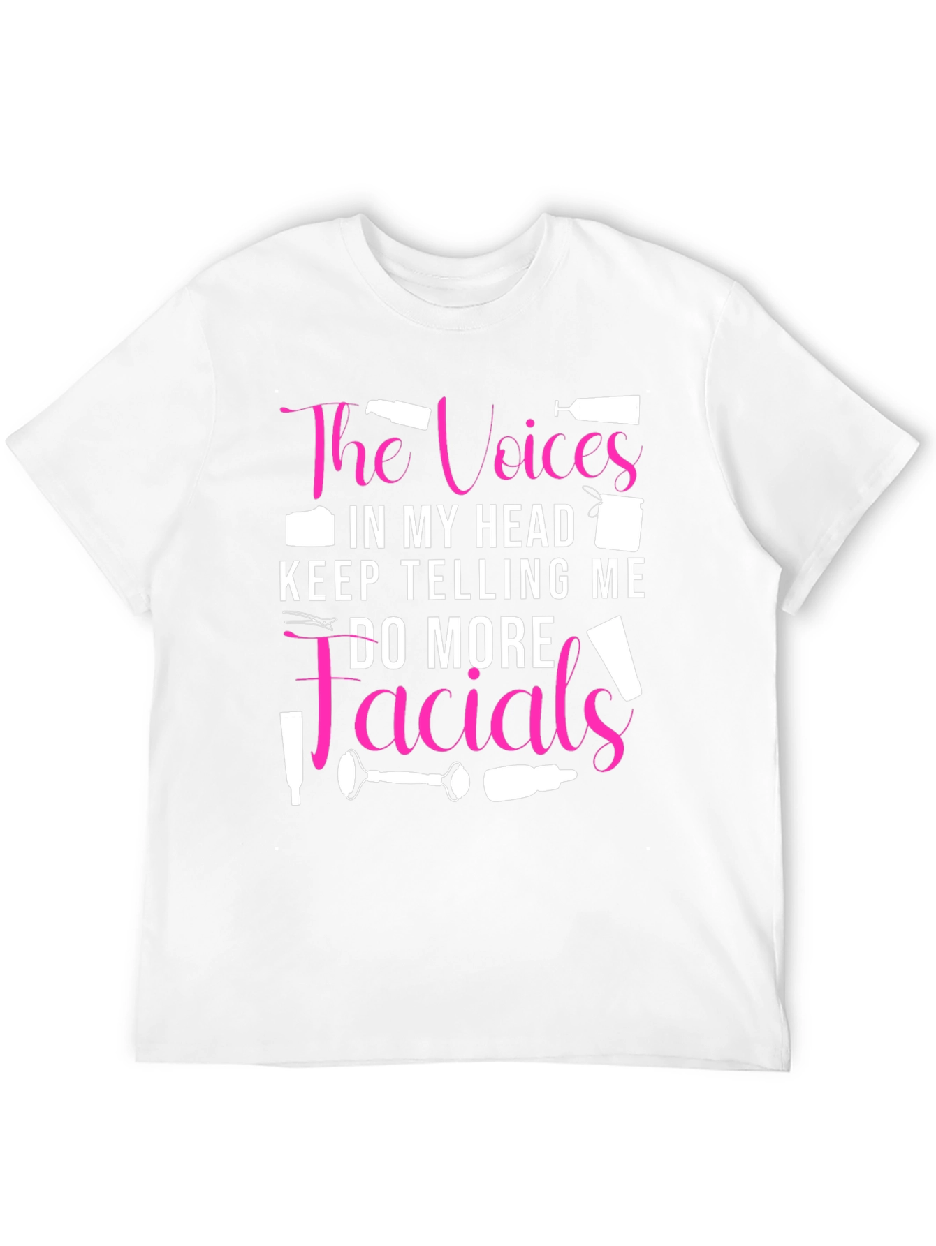 Voices in My Head Facials Graphic Tee