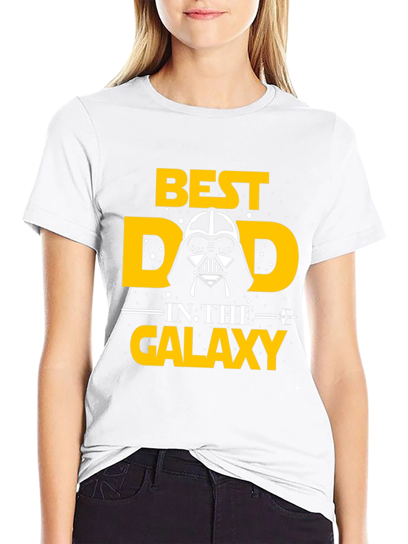 Best Dad in the Galaxy Graphic Tee