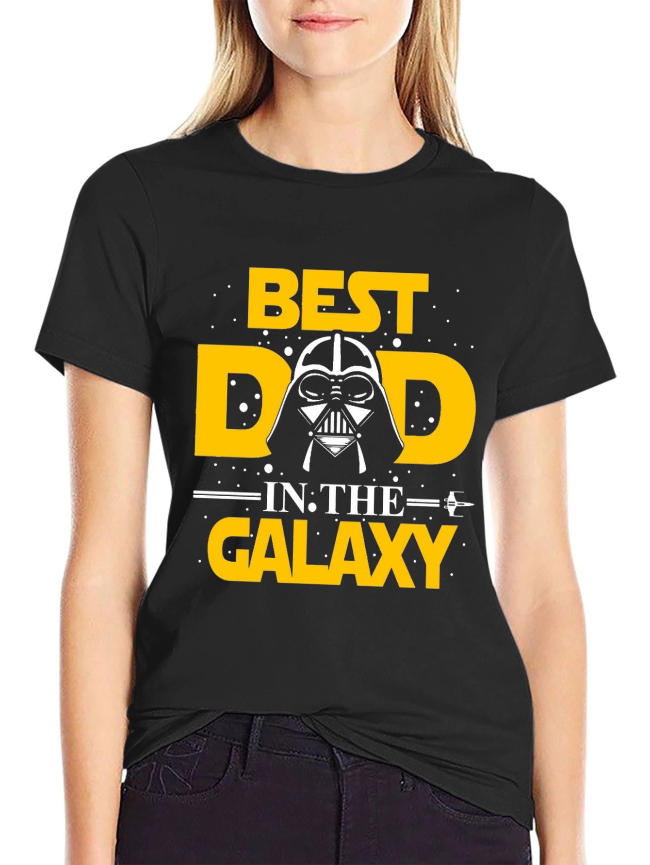 Best Dad in the Galaxy Graphic Tee