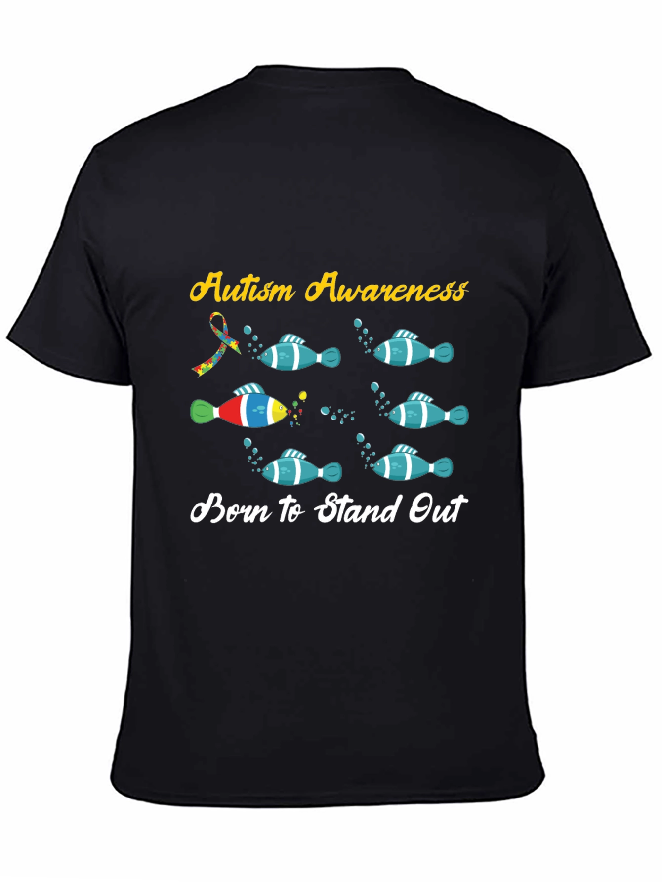 Autism Awareness T-Shirt - Born to Stand Out