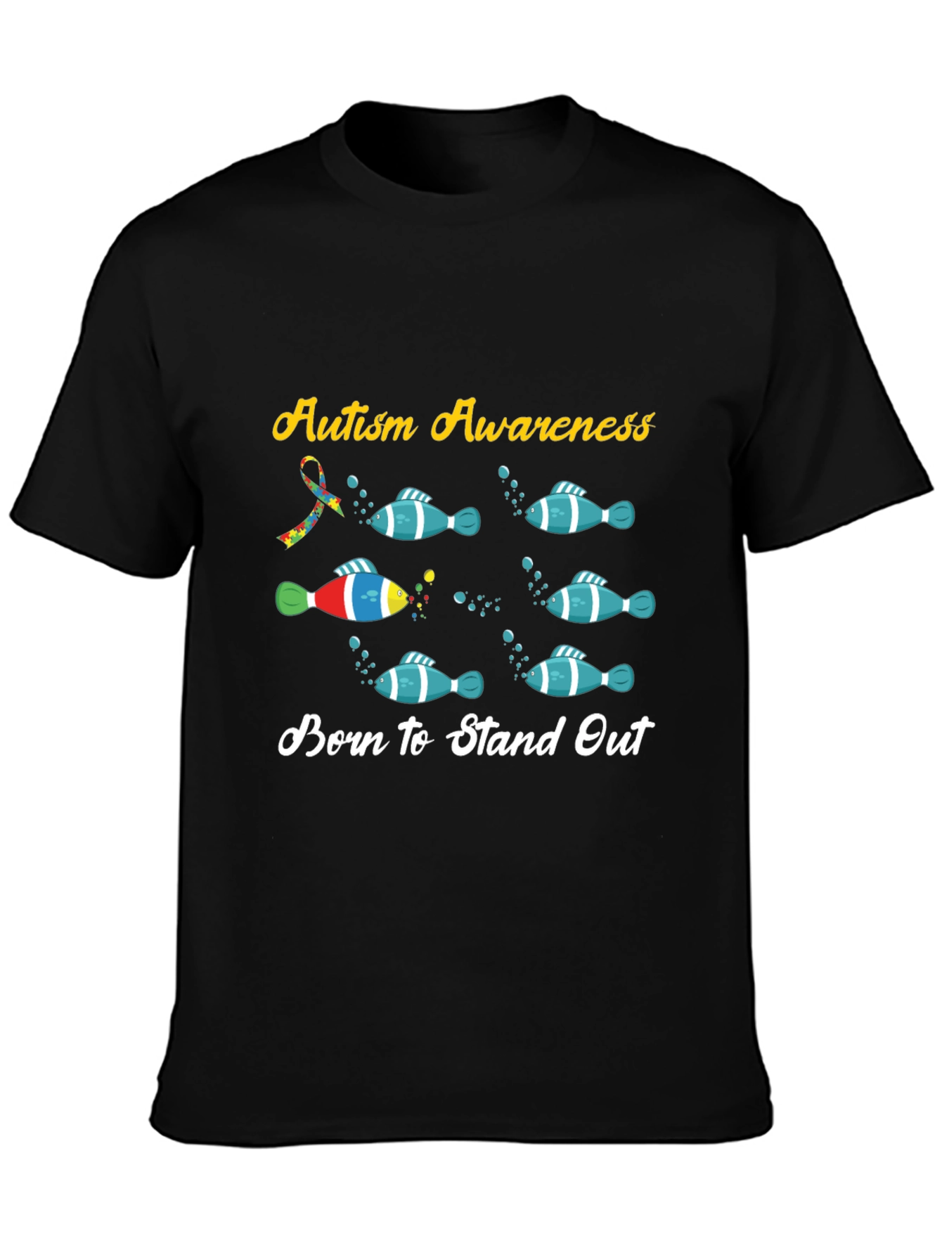 Autism Awareness T-Shirt - Born to Stand Out