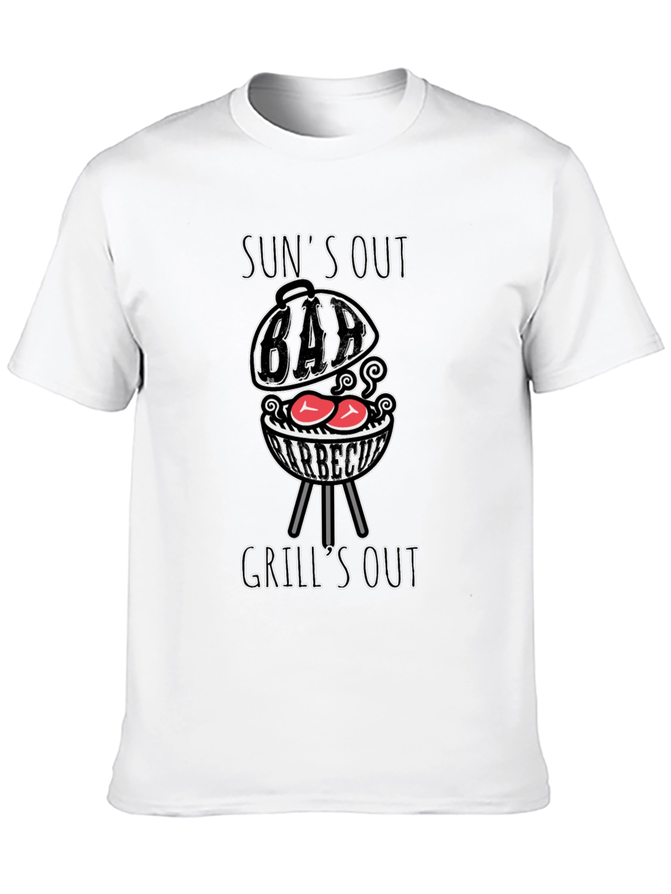 Suns Out Grills Out BBQ T-Shirt