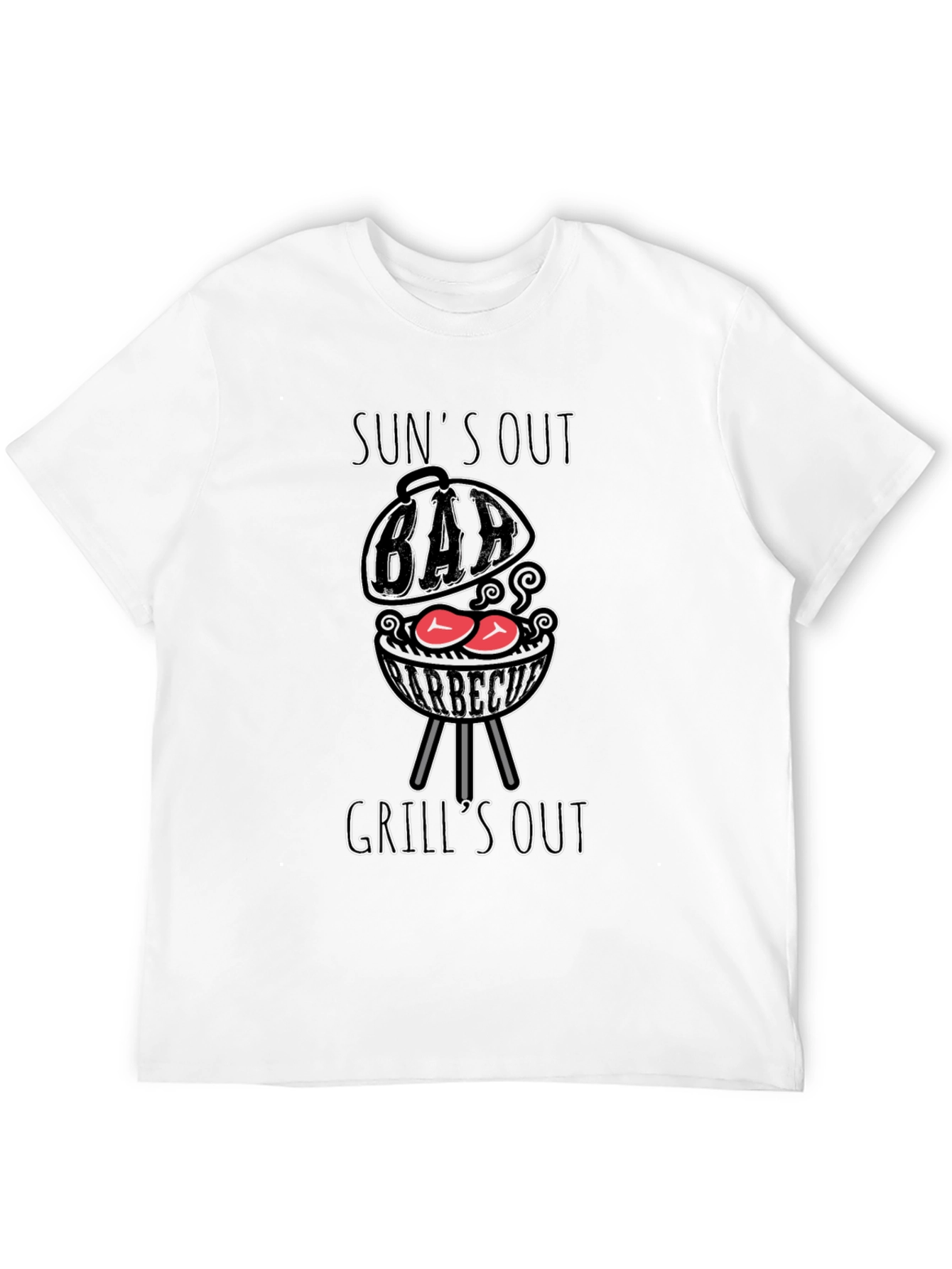 Suns Out Grills Out BBQ T-Shirt