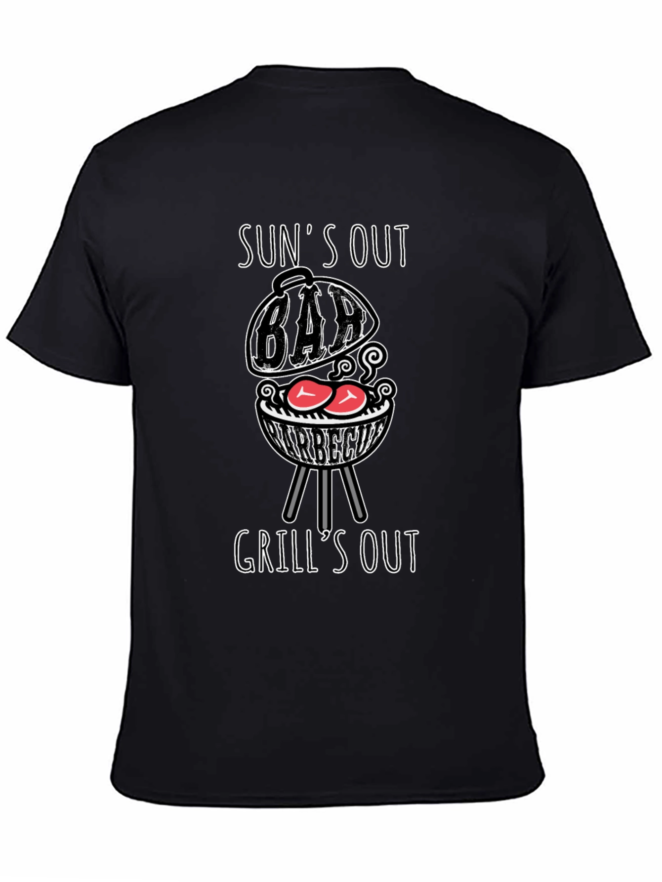 Suns Out Grills Out BBQ T-Shirt