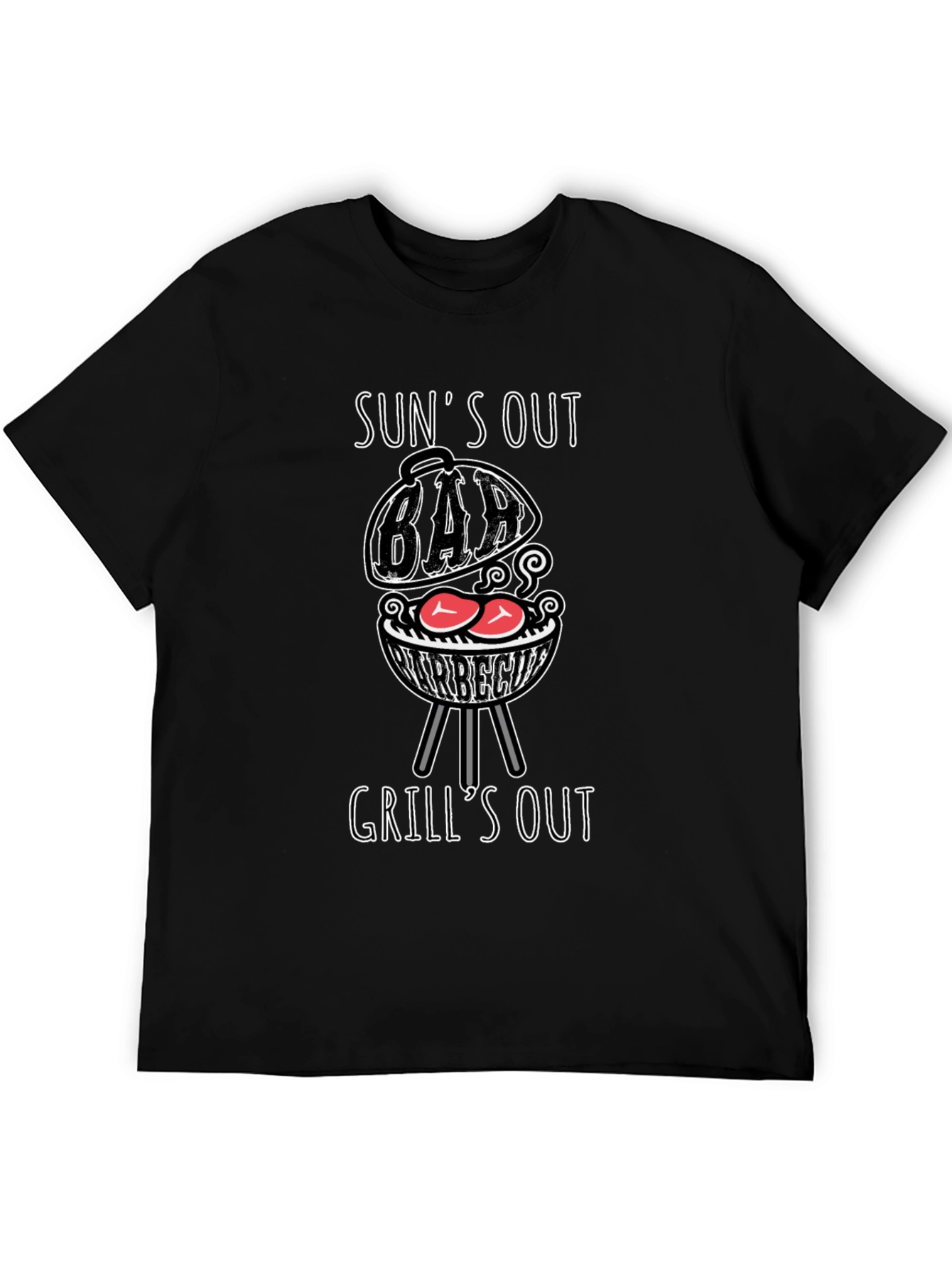 Suns Out Grills Out BBQ T-Shirt