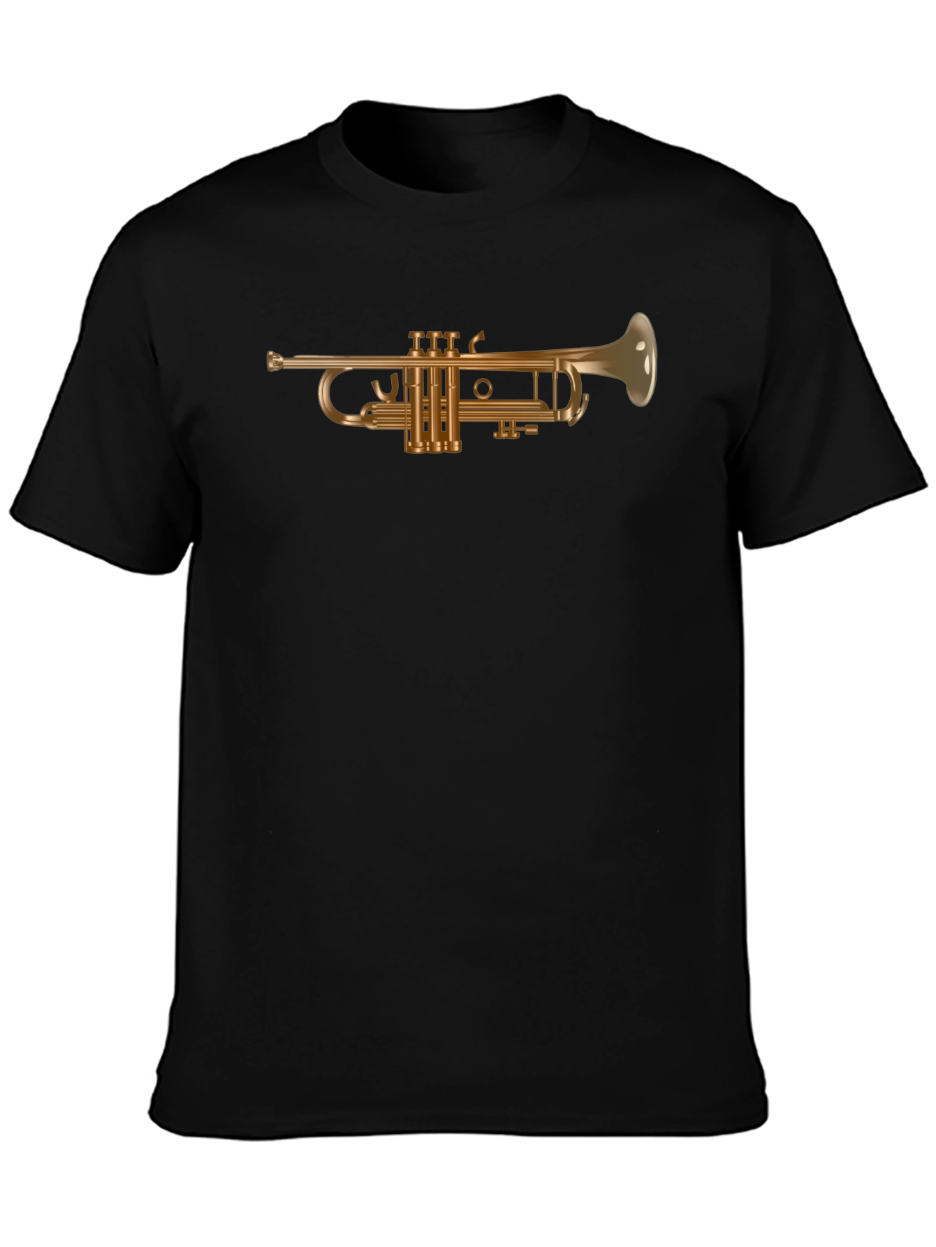 Trumpet Graphic Tee - Music Lovers Shirt