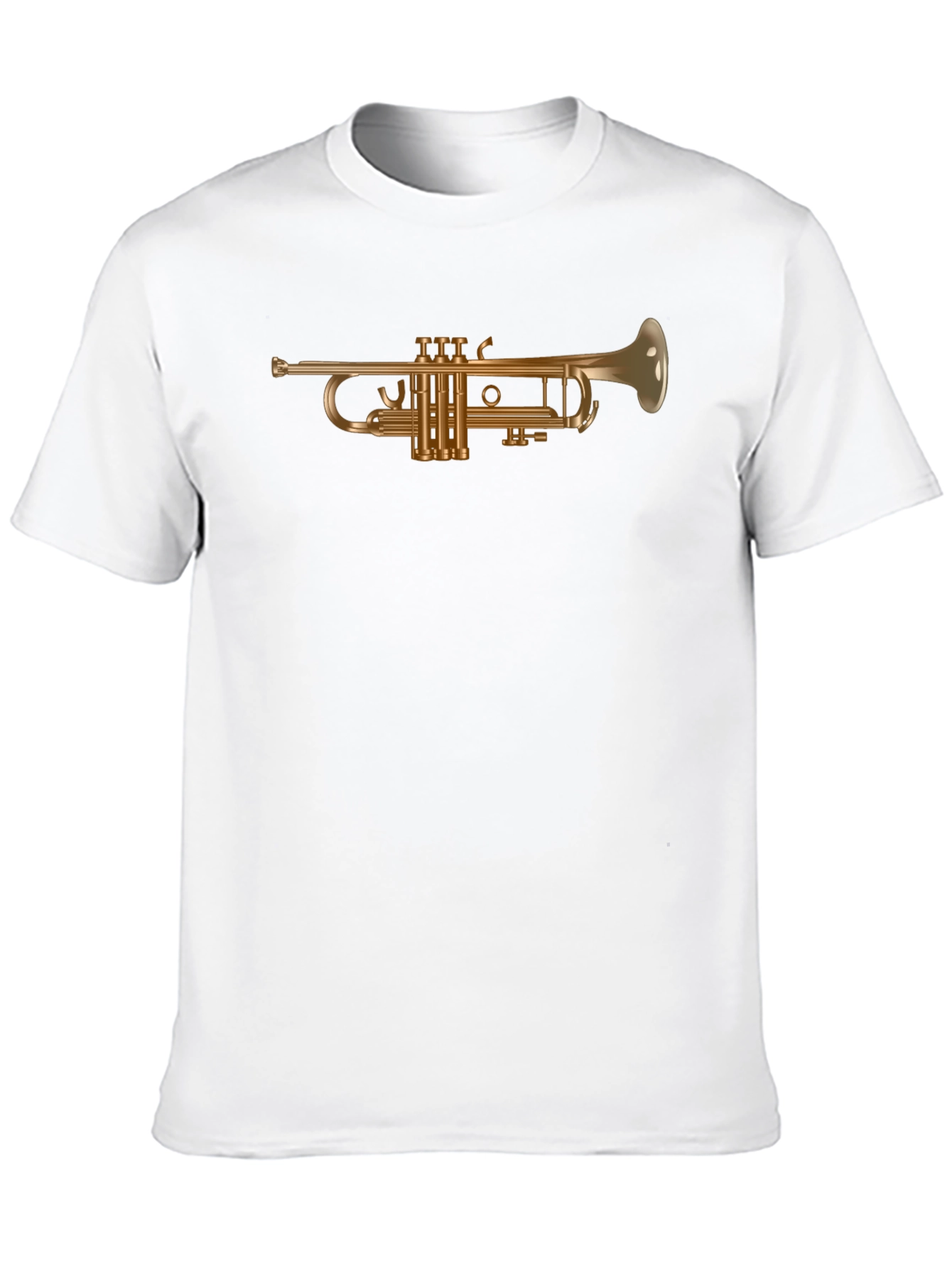 Trumpet Graphic Tee - Music Lovers Shirt