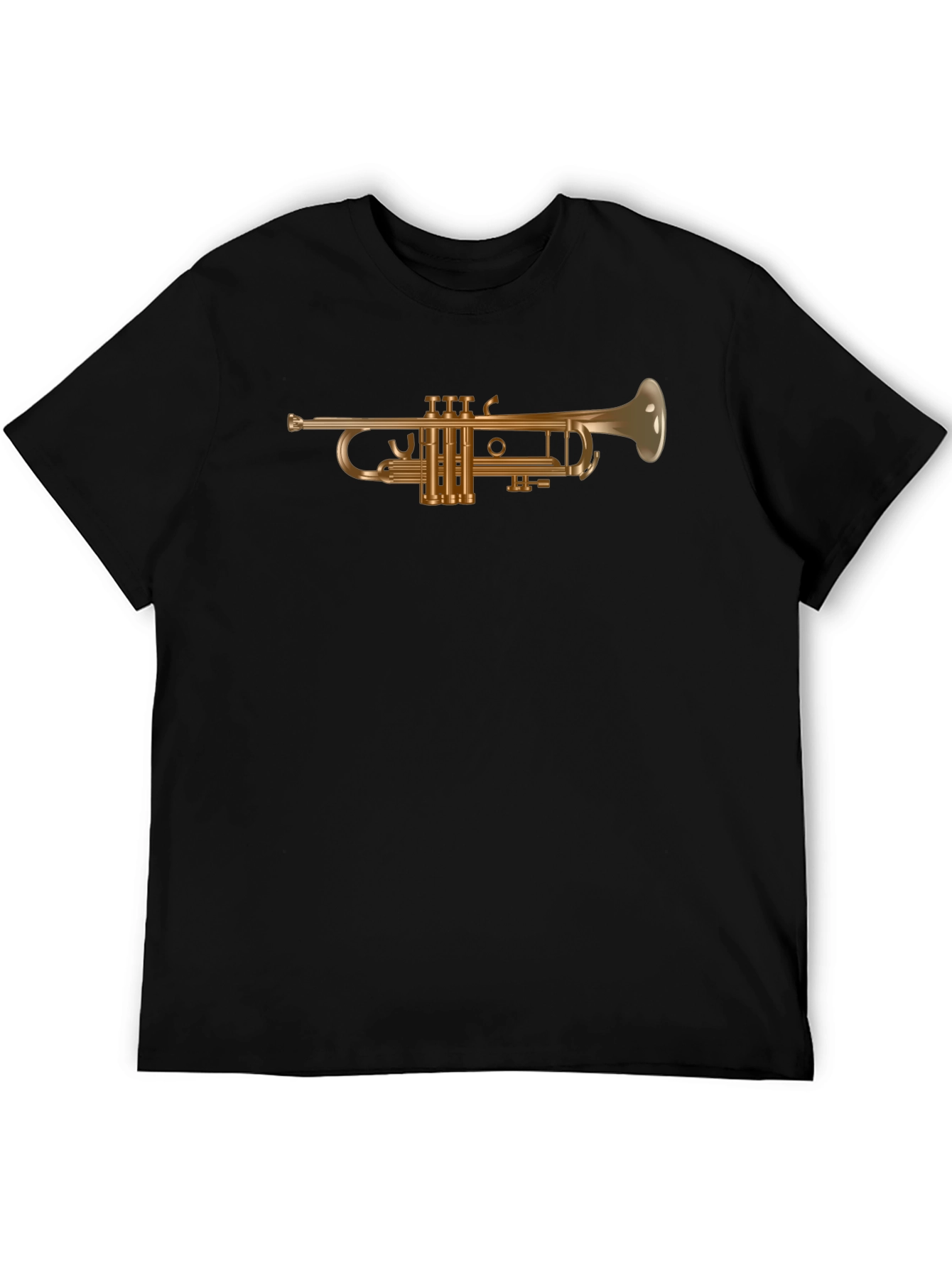 Trumpet Graphic Tee - Music Lovers Shirt