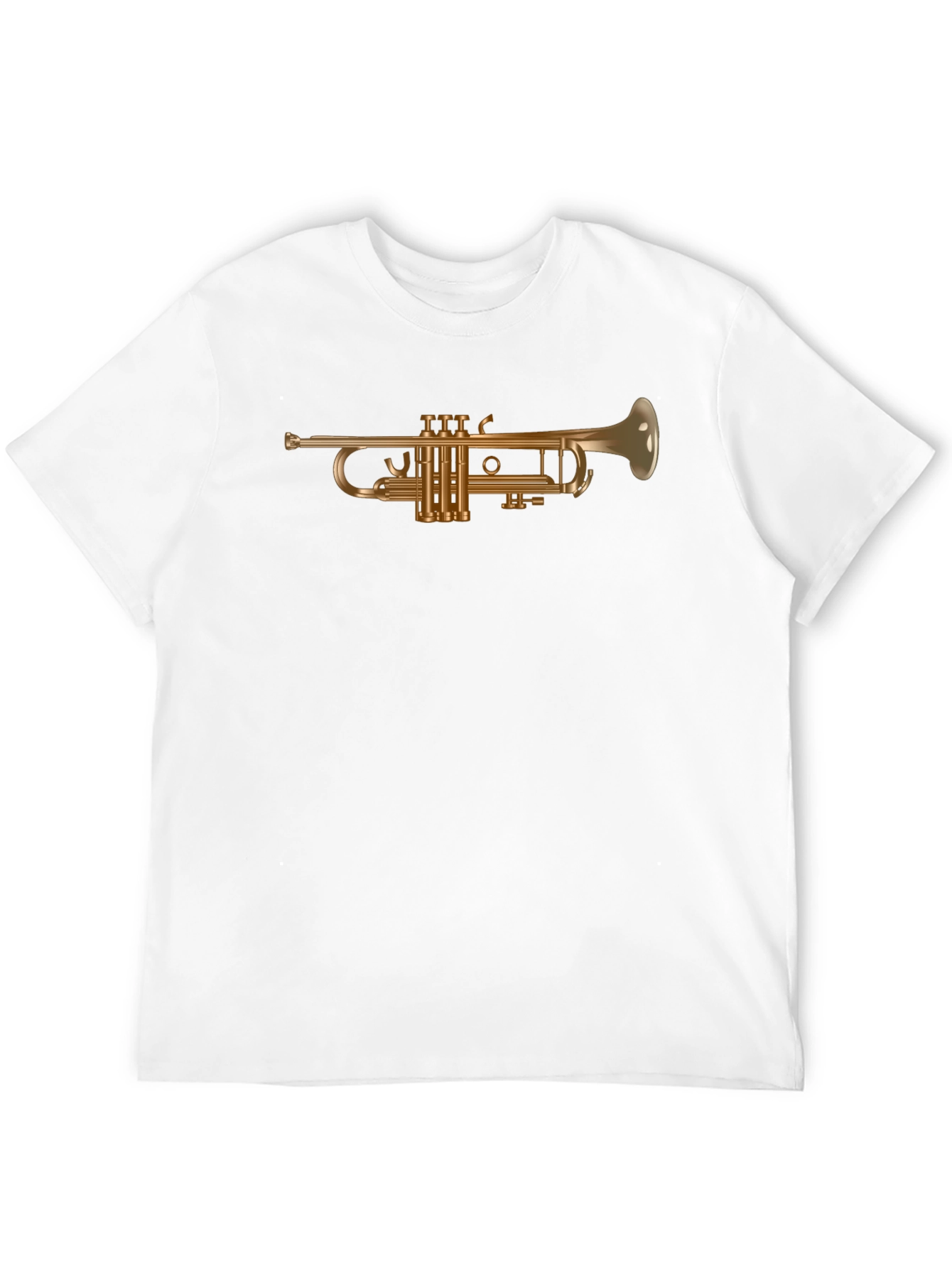 Trumpet Graphic Tee - Music Lovers Shirt