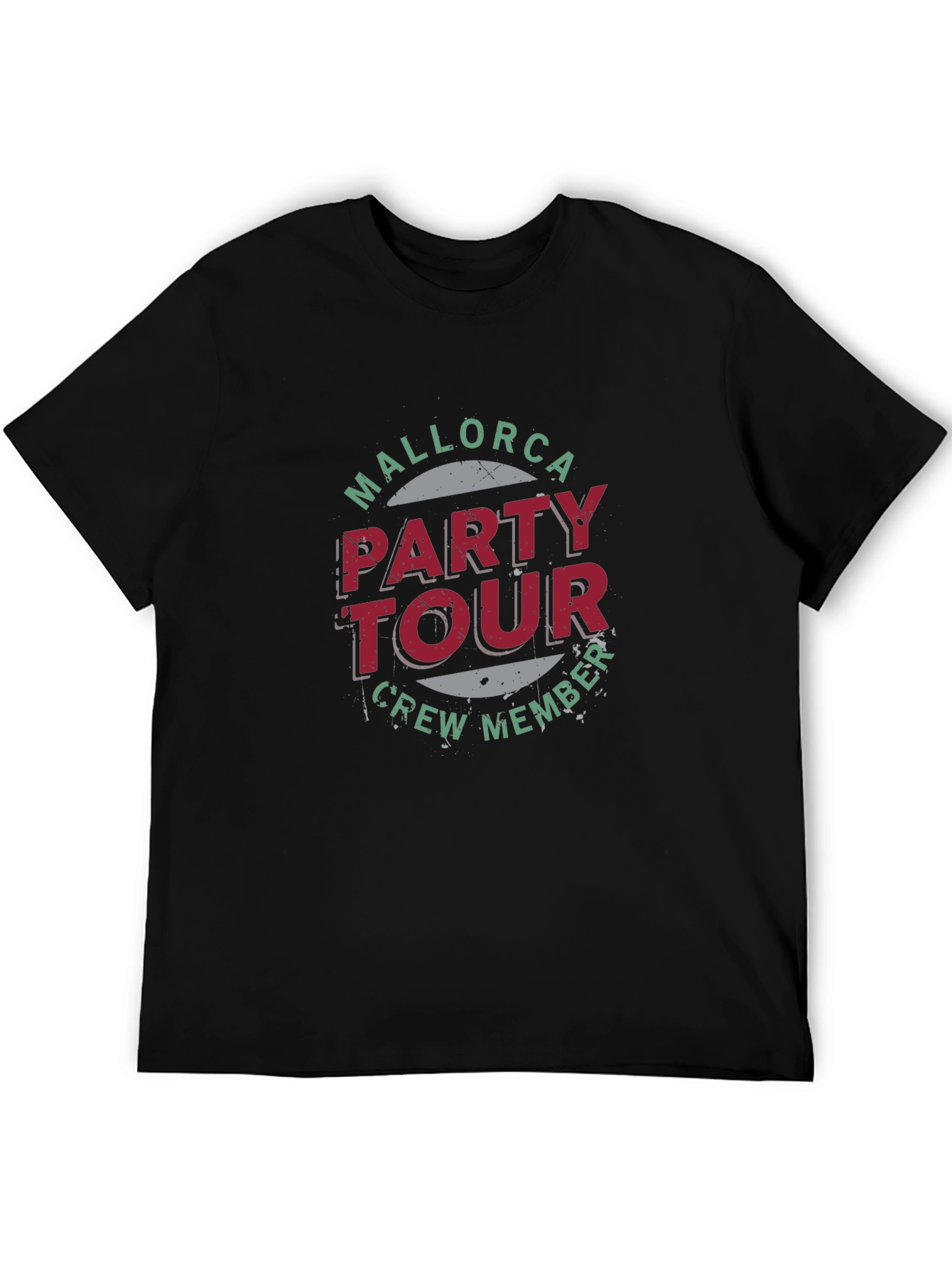 Mallorca Party Tour Crew Member Graphic Tee