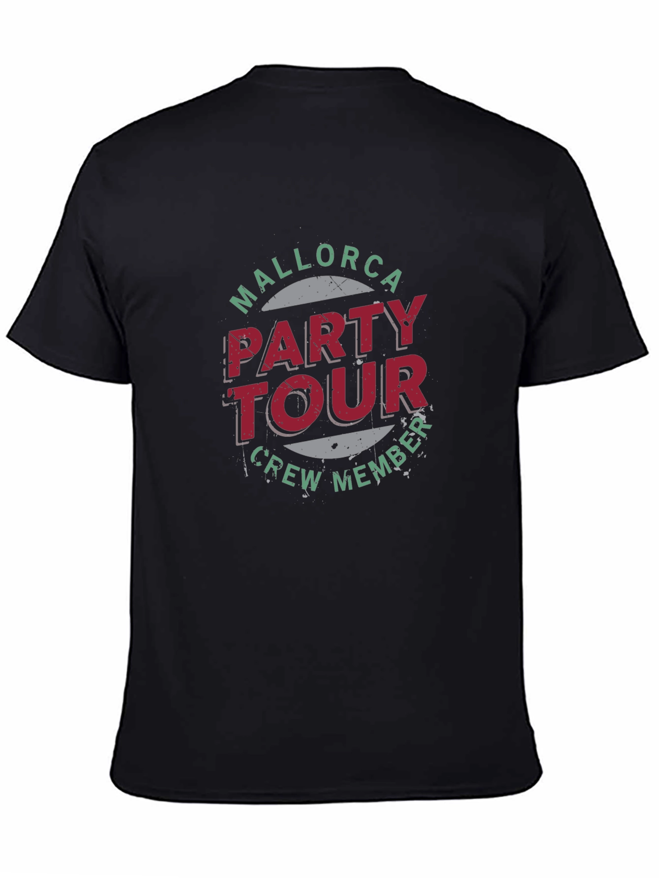 Mallorca Party Tour Crew Member Graphic Tee