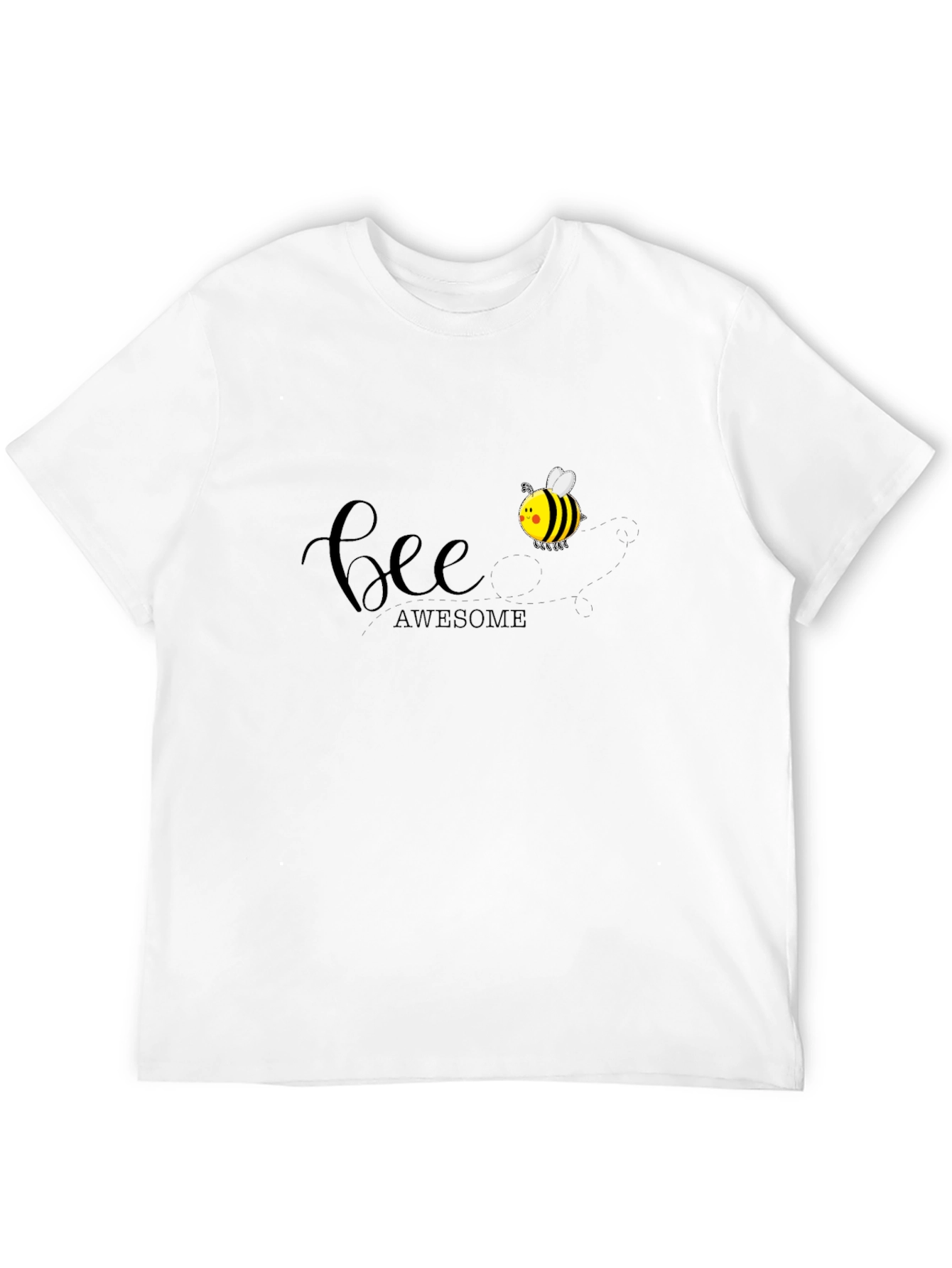 Bee Awesome Black Graphic Tee