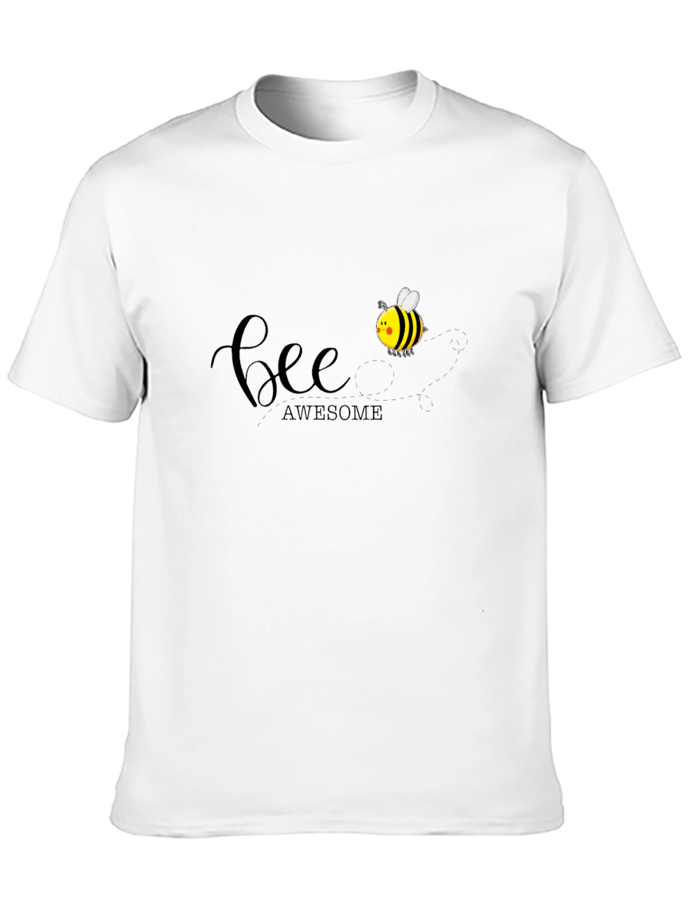 Bee Awesome Black Graphic Tee