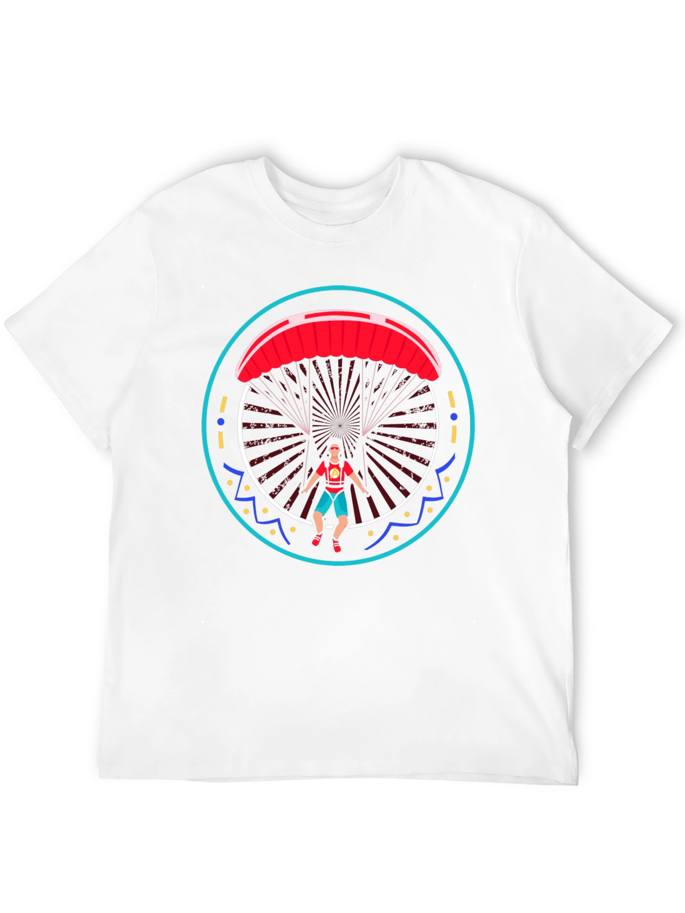 Paragliding Graphic Tee - Adventure Shirt