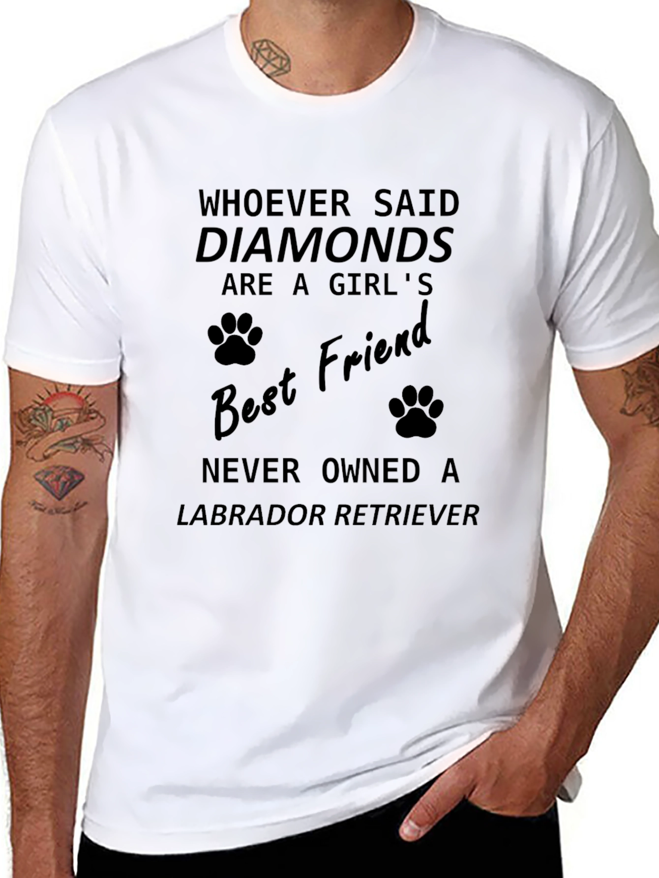 Labrador Retriever Best Friend Graphic Tee