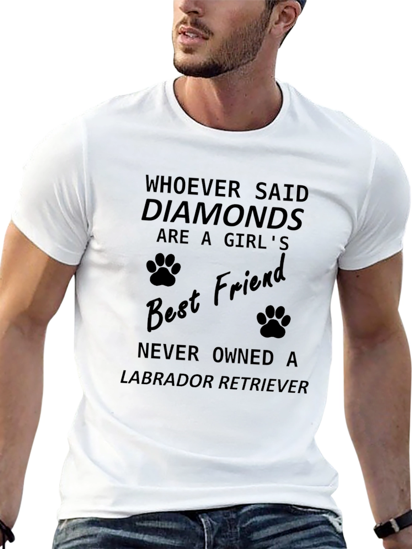Labrador Retriever Best Friend Graphic Tee