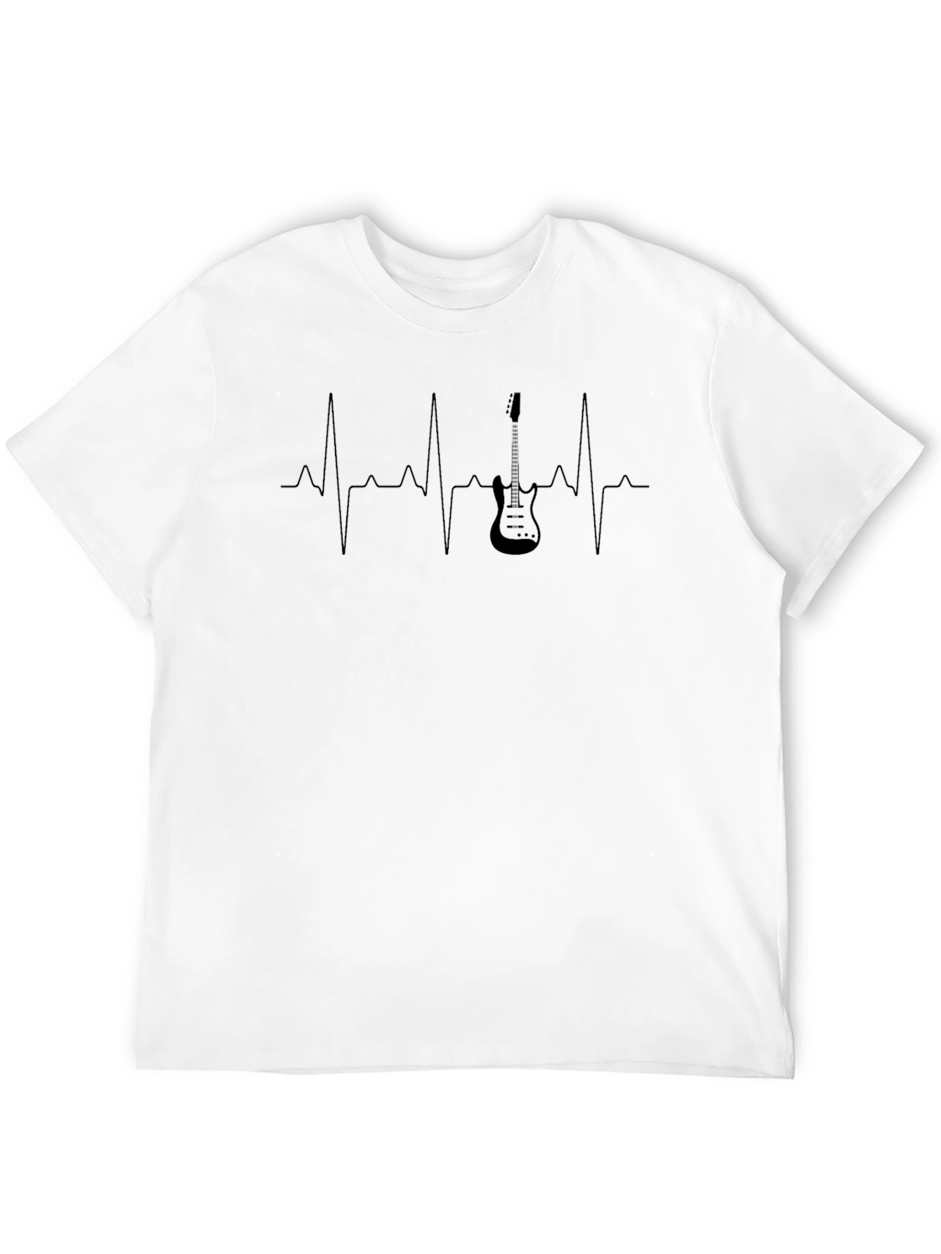 Guitar Heartbeat Graphic Tee