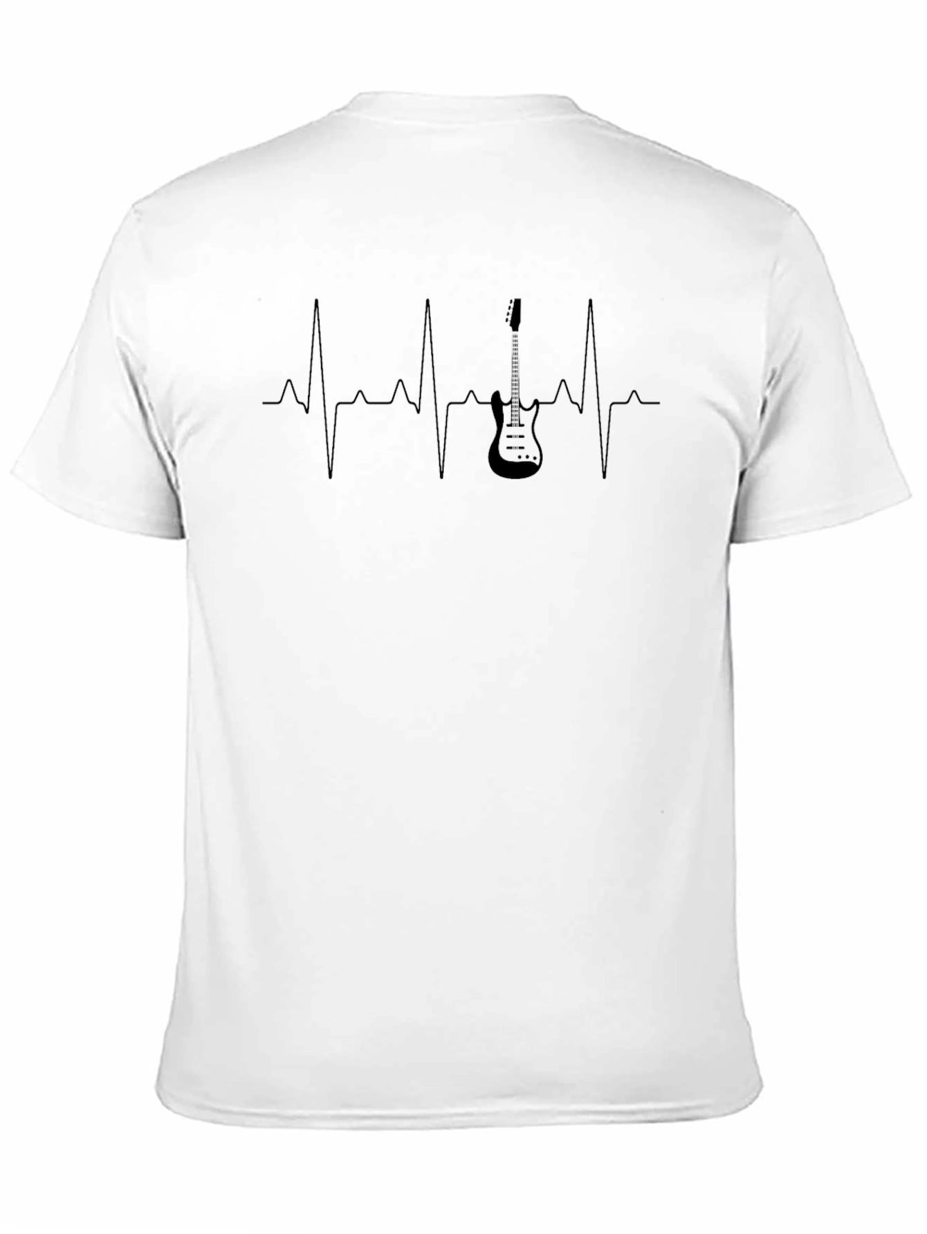 Guitar Heartbeat Graphic Tee