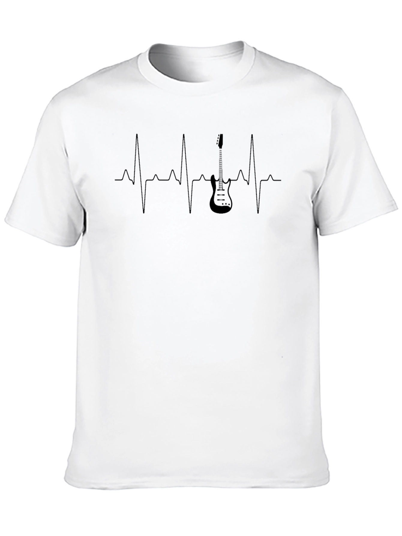 Guitar Heartbeat Graphic Tee