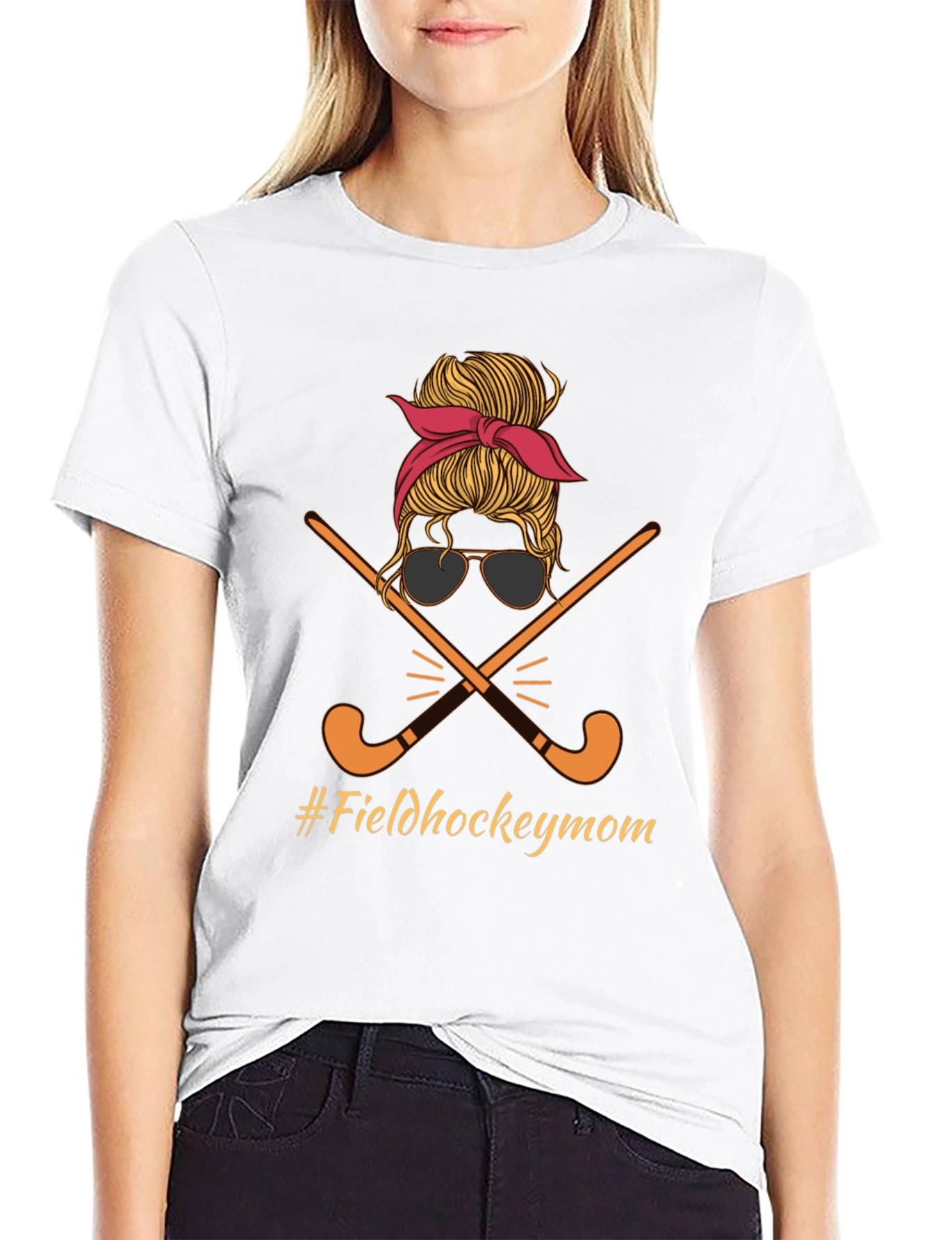 Field Hockey Mom Graphic Tee