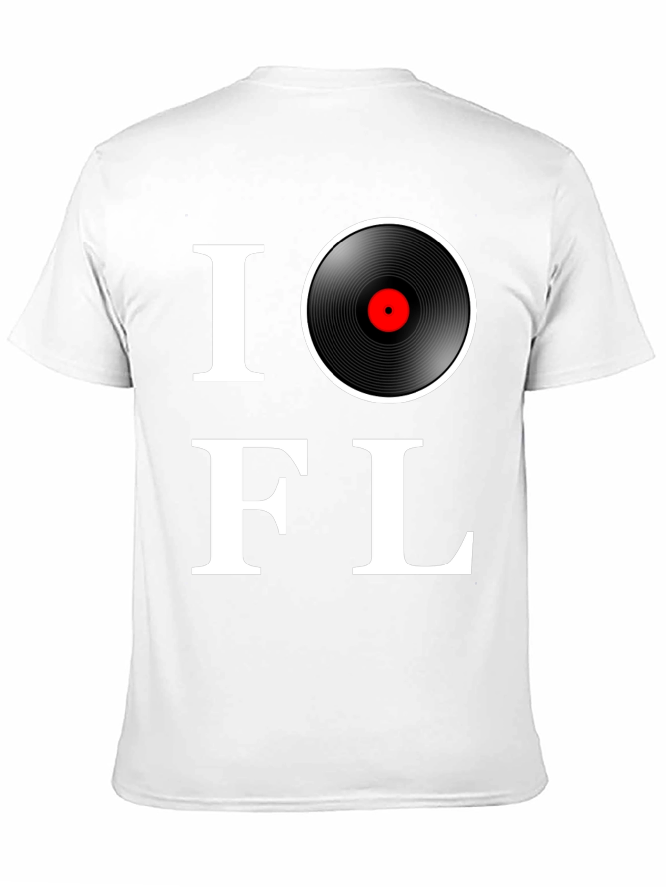 I Love Vinyl Music T-Shirt