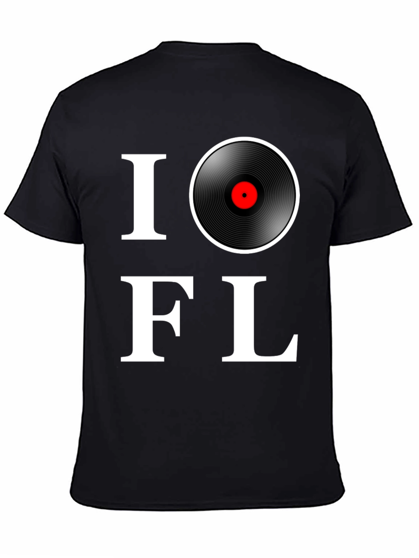I Love Vinyl Music T-Shirt