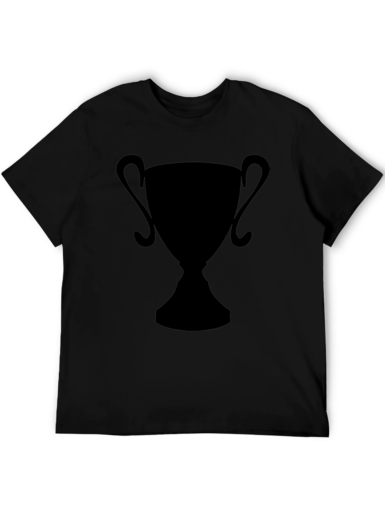 Black Trophy Graphic Tee - Winners Style!