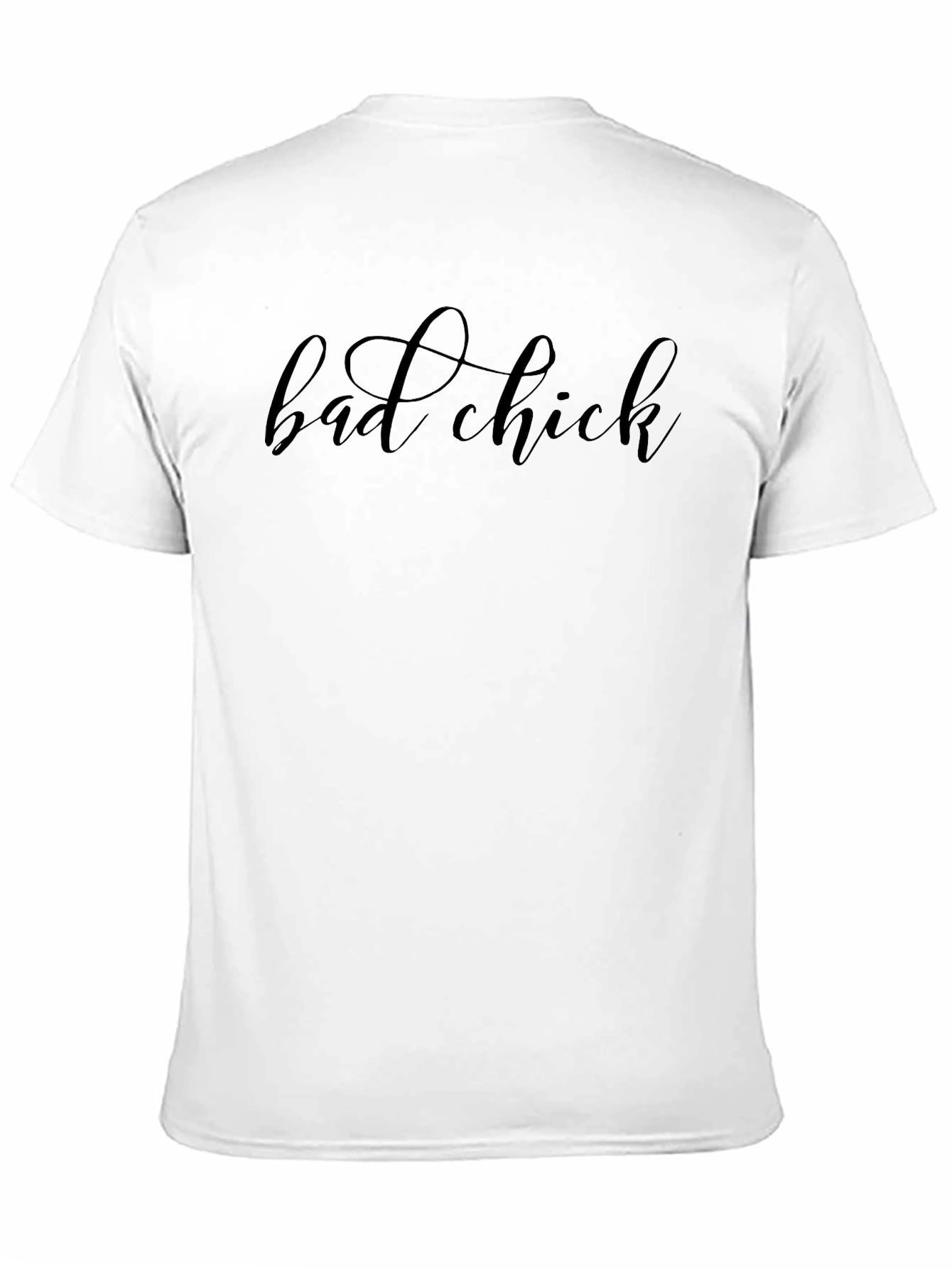Bad Chick Black Graphic T-Shirt