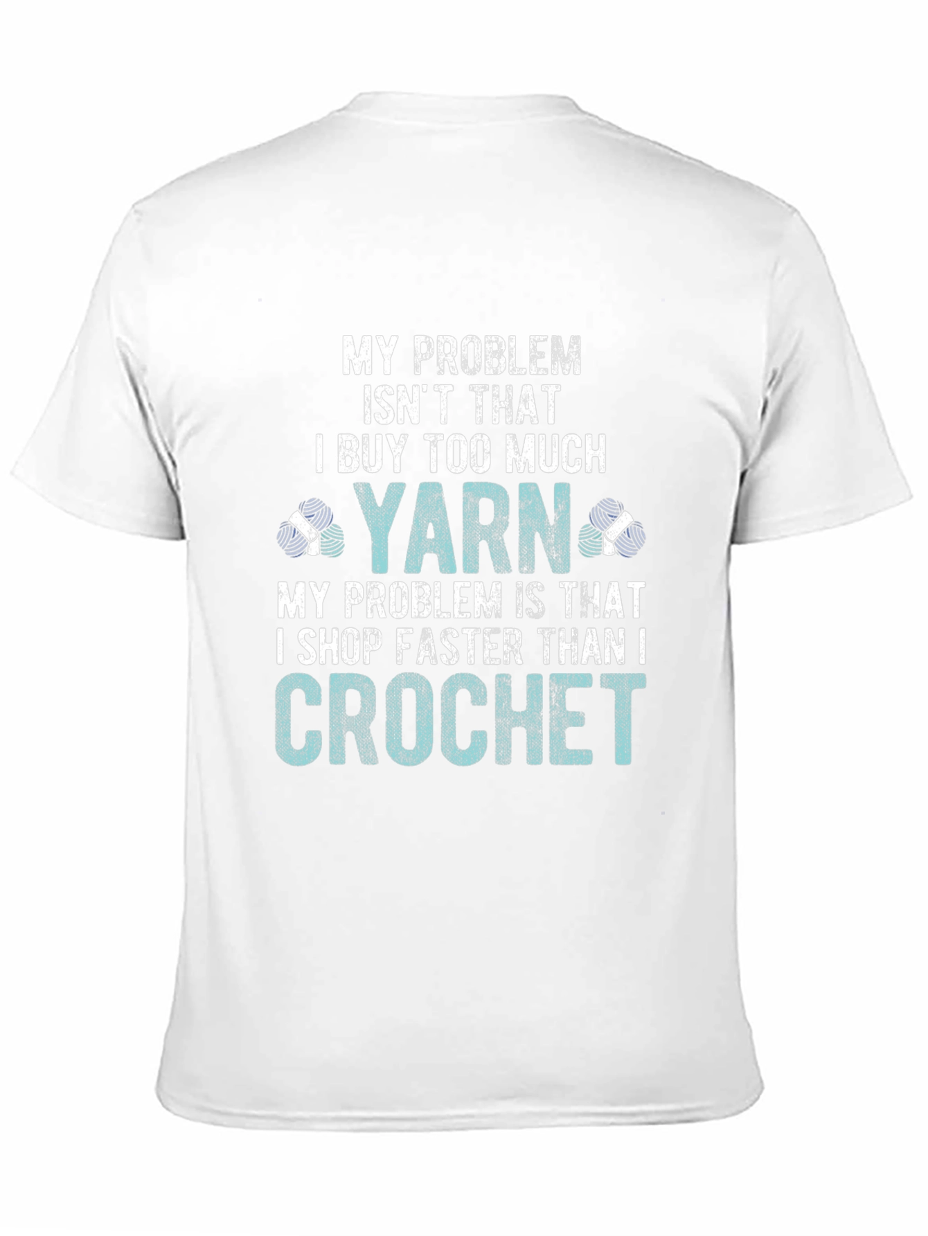 Funny Crochet T-Shirt - Yarn Lover Tee
