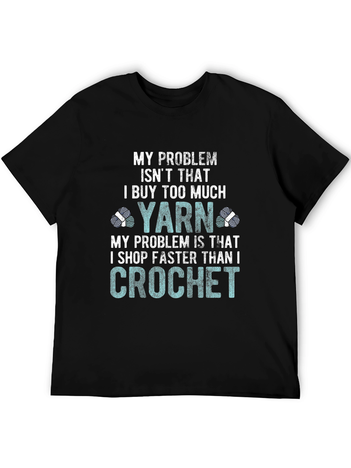 Funny Crochet T-Shirt - Yarn Lover Tee