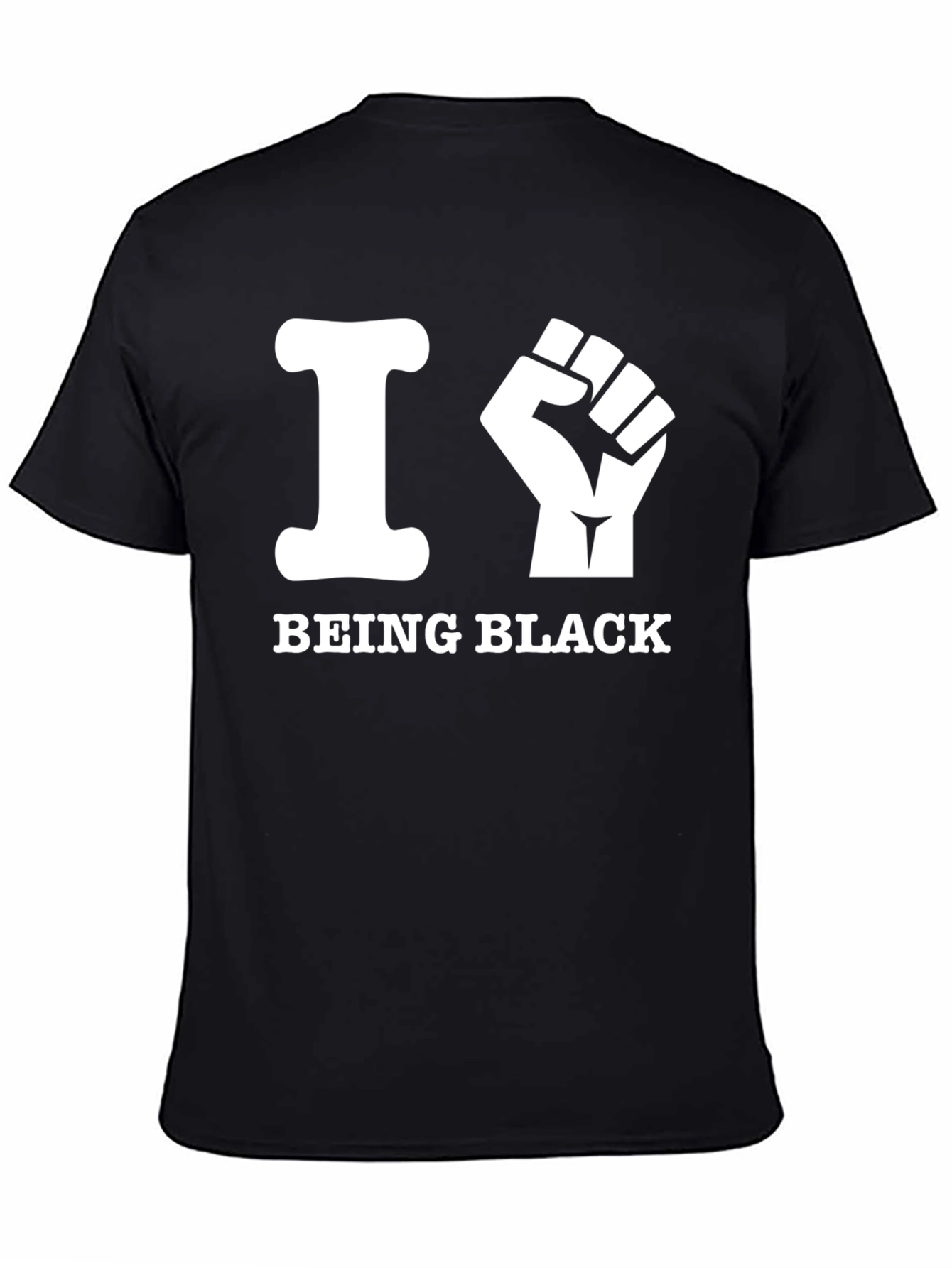 I Fist Being Black T-Shirt - Empowering Statement Tee