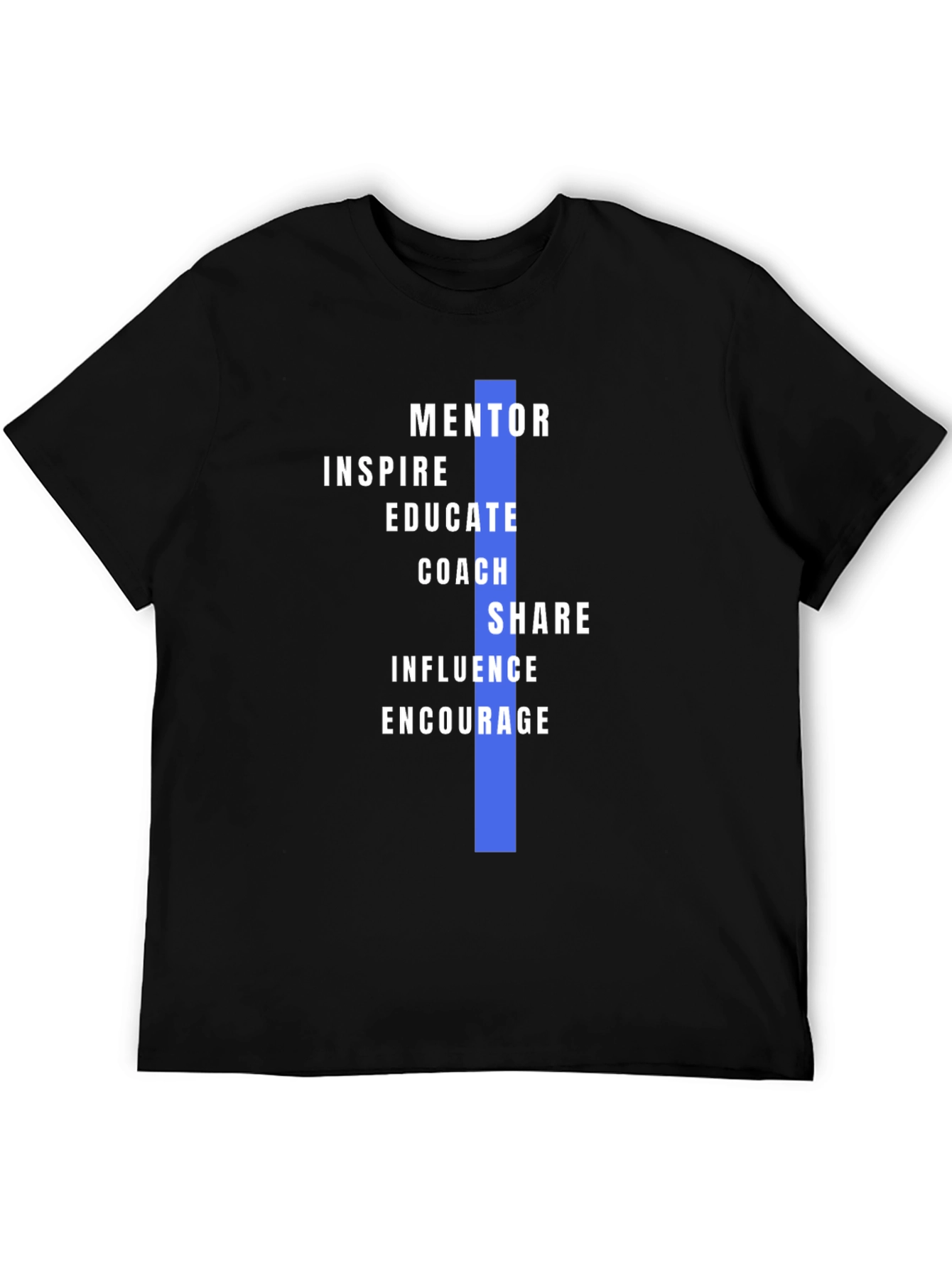Mentor Inspire Teach Mens Graphic T-Shirt