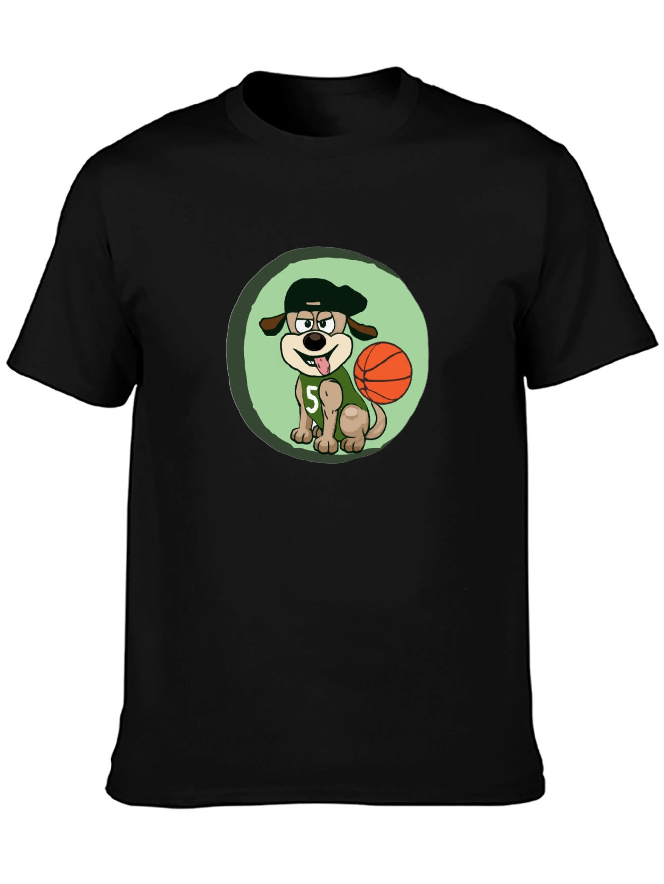 Dog Basketball Player T-Shirt