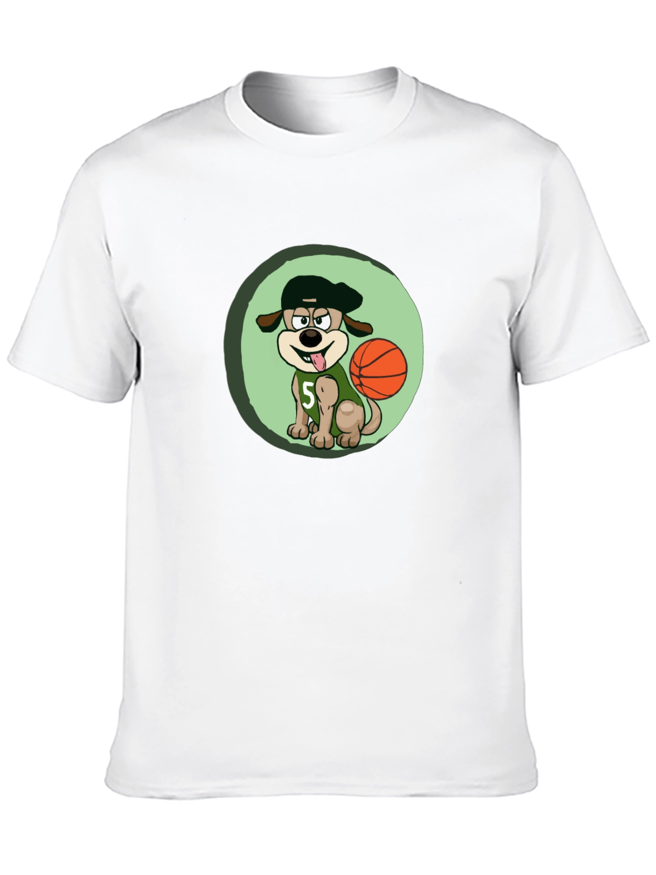 Dog Basketball Player T-Shirt