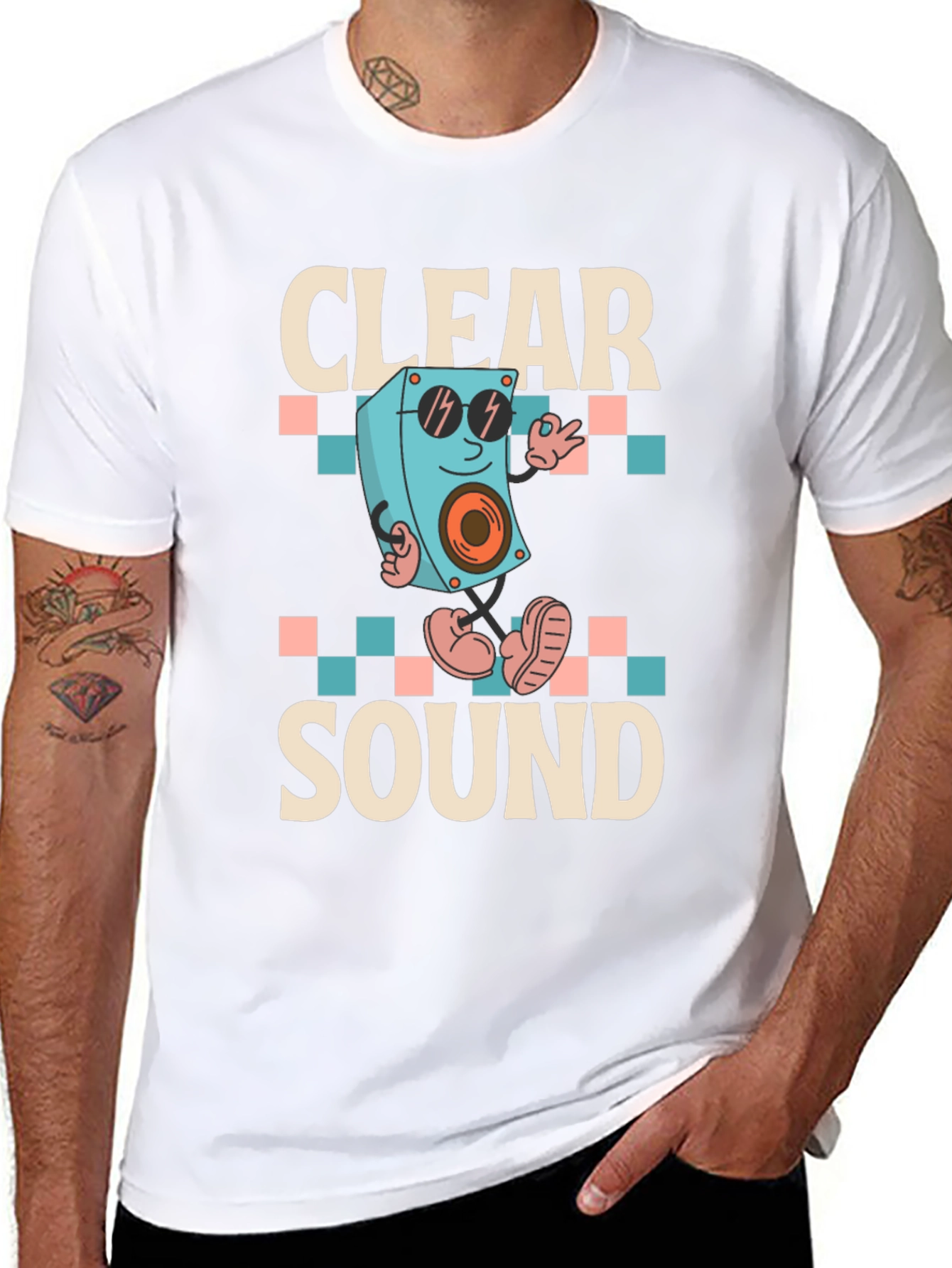 Clear Sound Speaker Graphic Tee